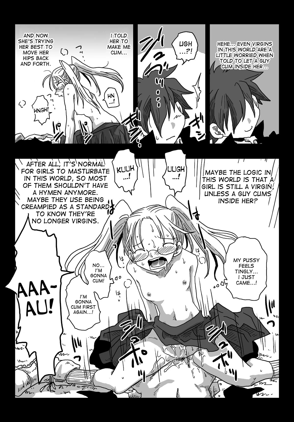 World of Reversed Gender Roles 5: Virgin Hunt porn comic picture 25