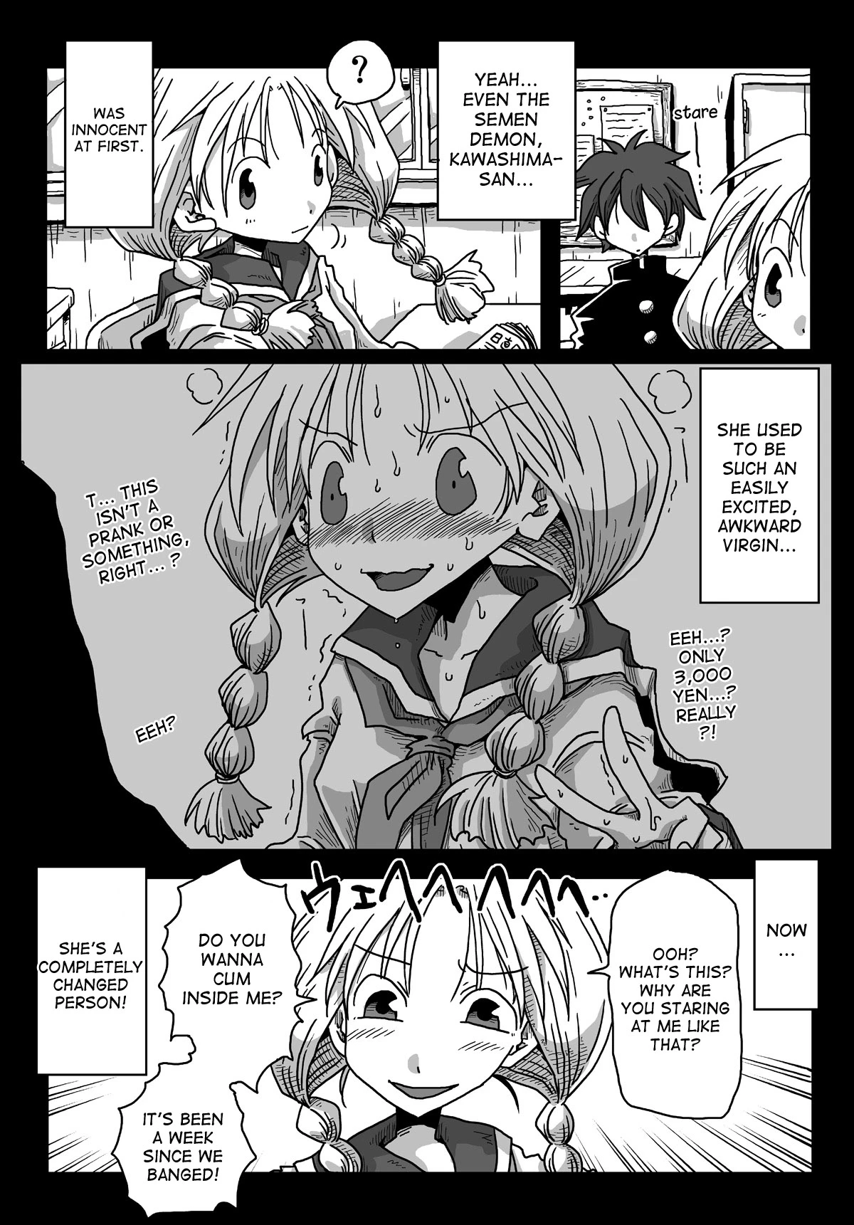 World of Reversed Gender Roles 5: Virgin Hunt porn comic picture 8