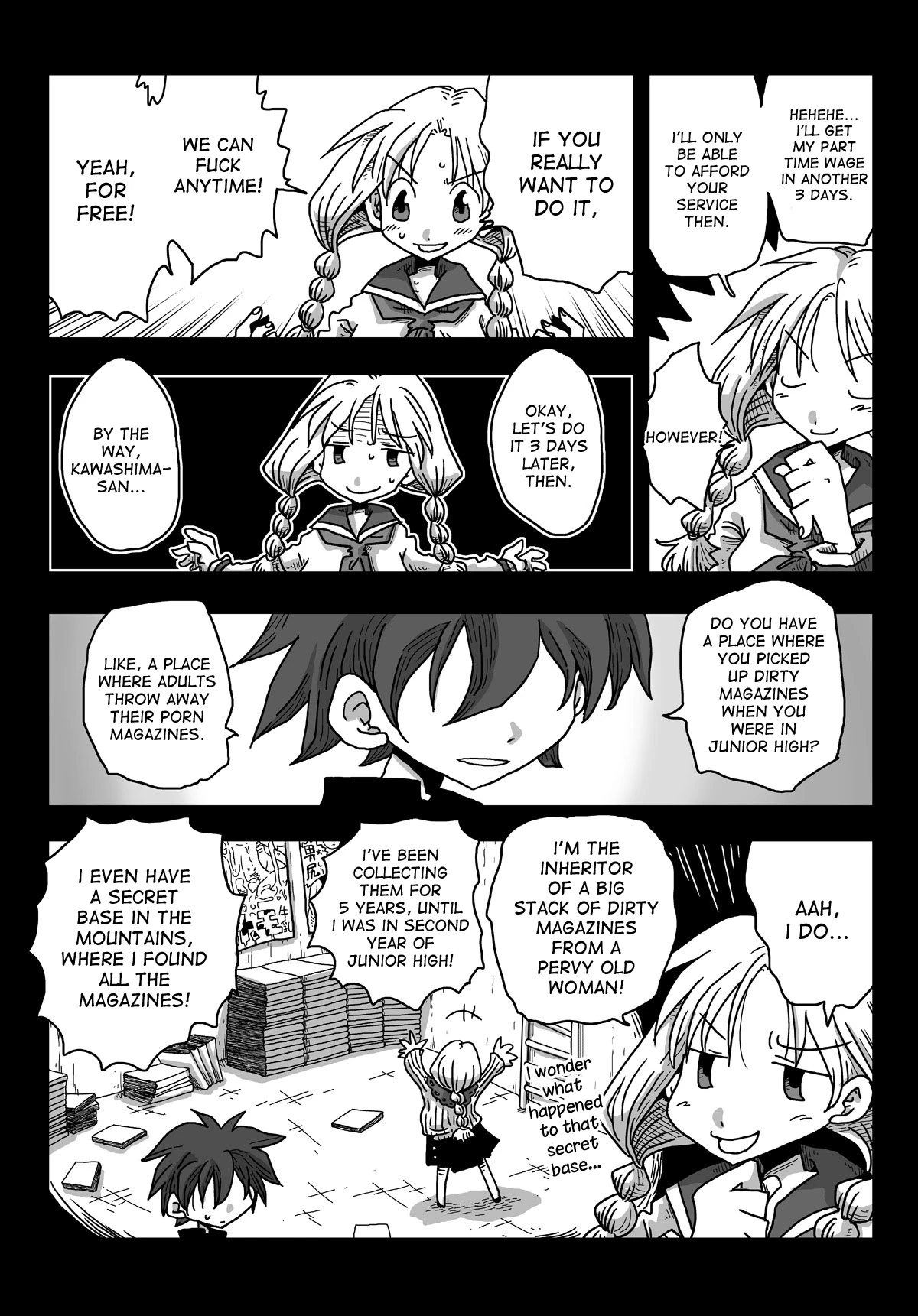 World of Reversed Gender Roles 5: Virgin Hunt porn comic picture 9