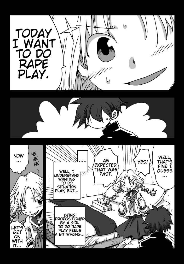 World of Reversed Gender Roles 6: Days with Kawashima-san porn comic picture 3