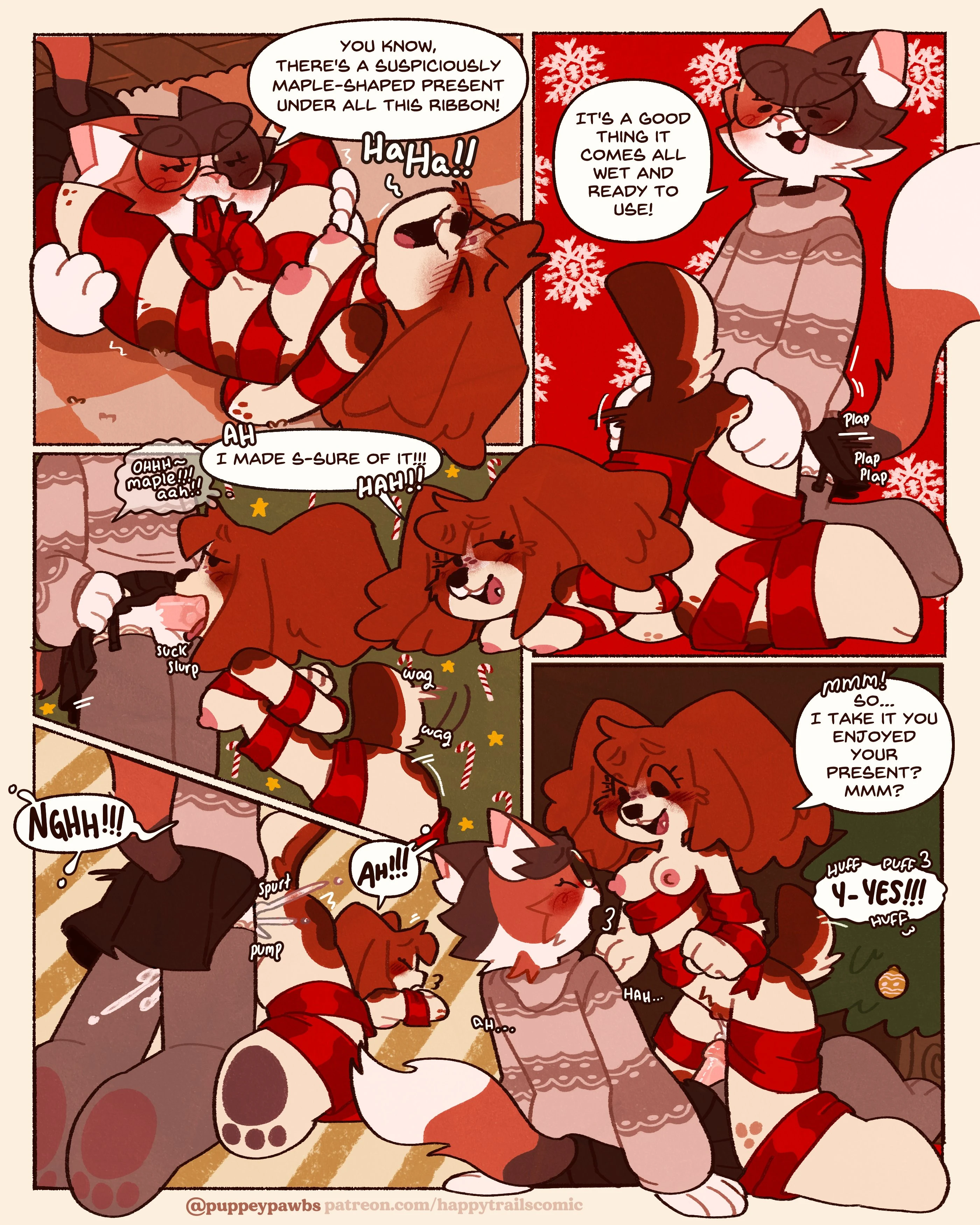 Wrapped porn comic picture 4