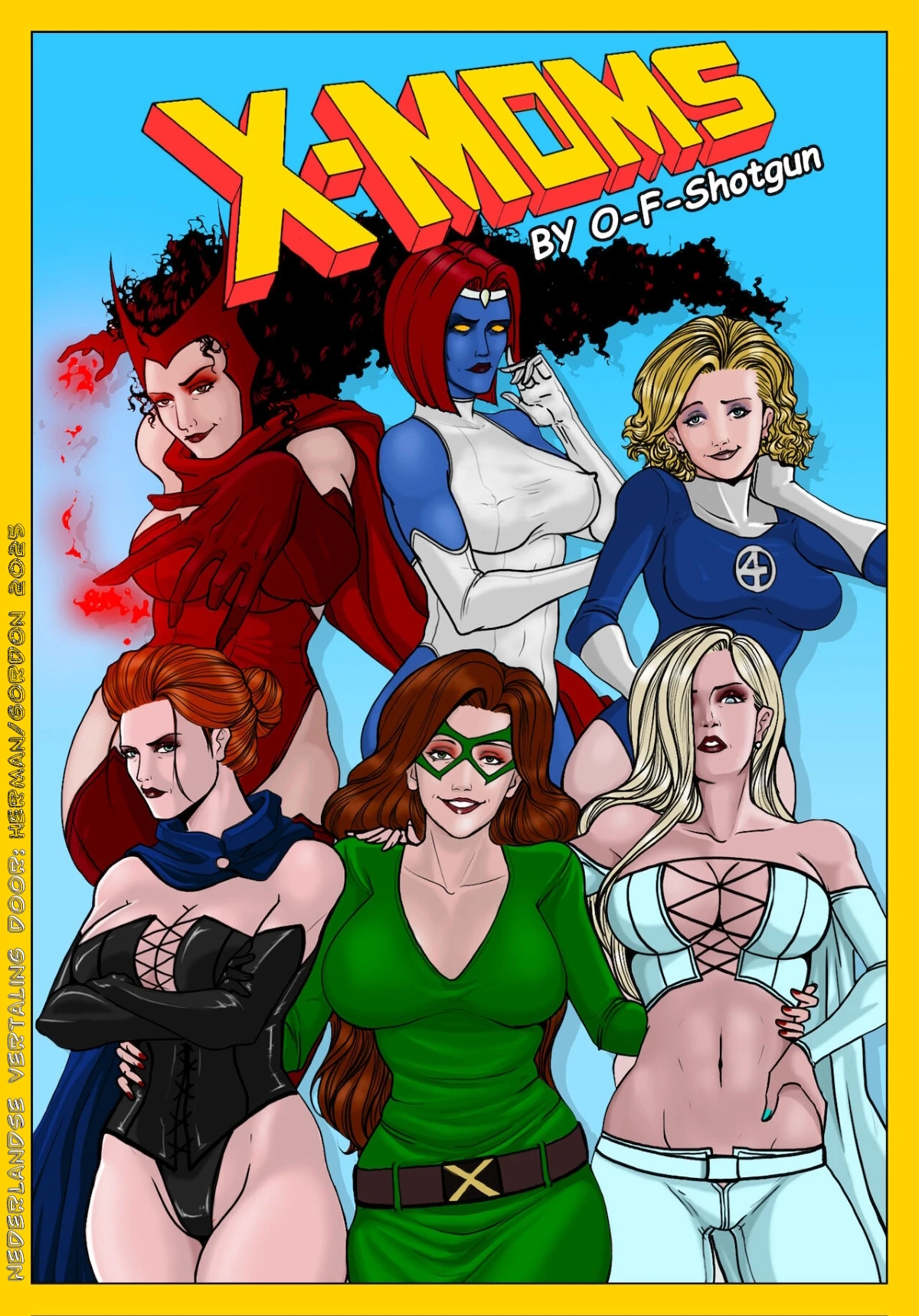 X-Moms porn comic picture 1