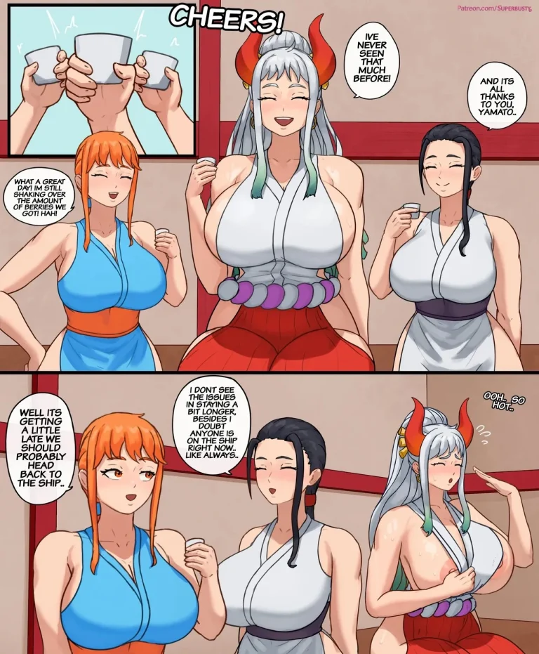Yamato’s All-Nighter at Onigashima porn comic picture 1