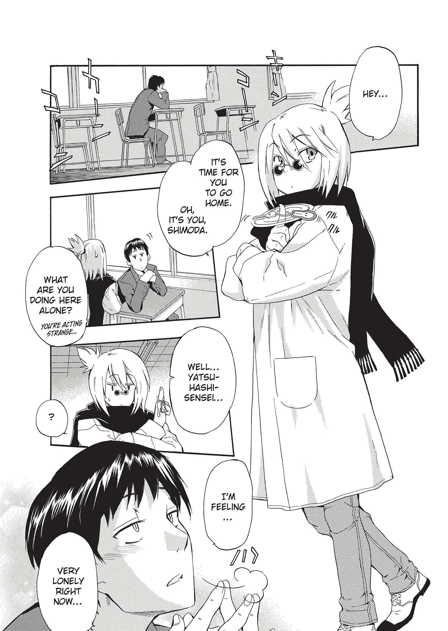 Yatsuhashi-sensei and Shimoda-kun porn comic picture 1