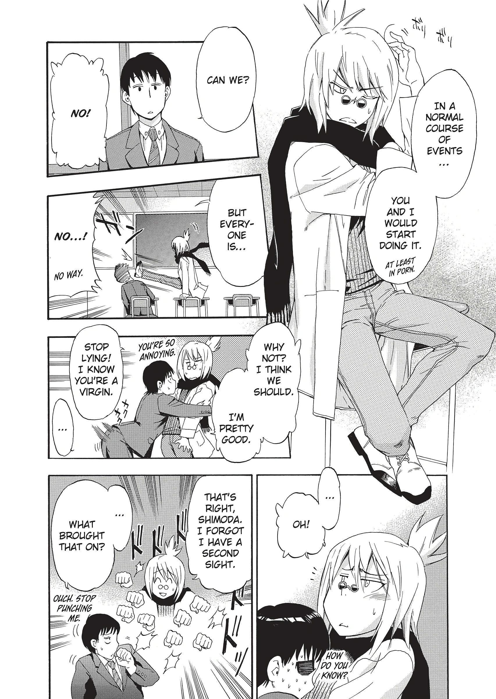 Yatsuhashi-sensei and Shimoda-kun porn comic picture 4