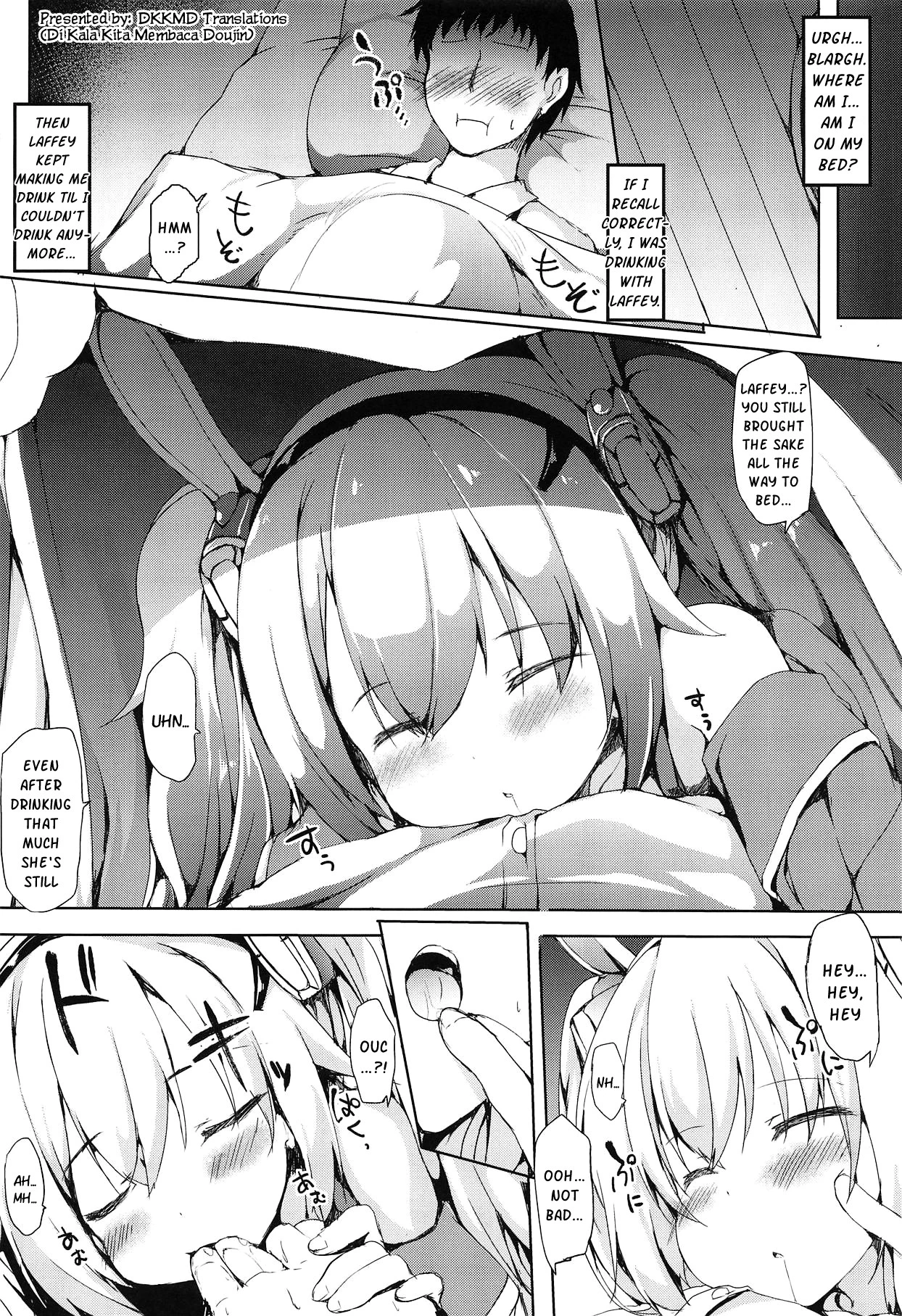 Yoidere Laffey porn comic picture 3