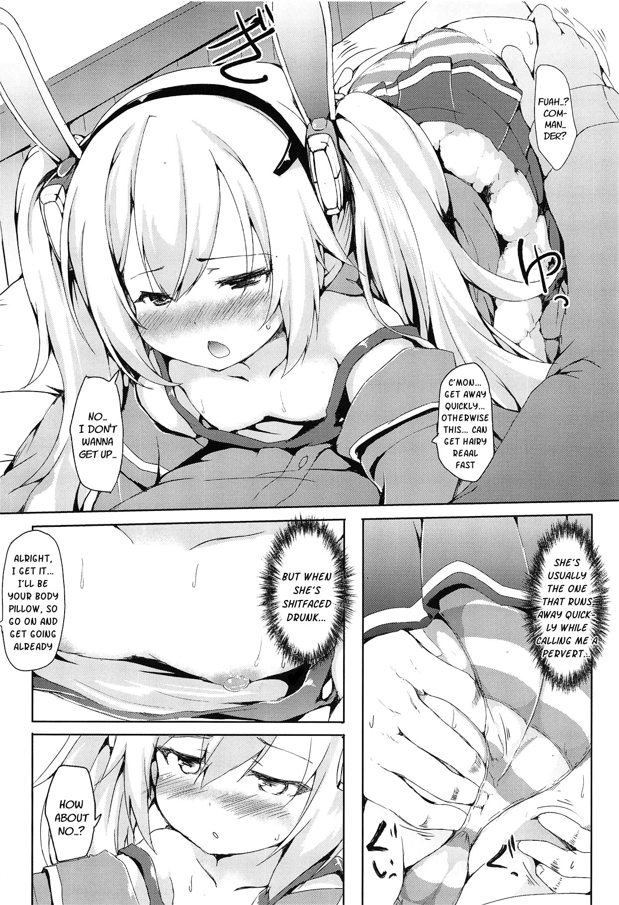 Yoidere Laffey porn comic picture 5