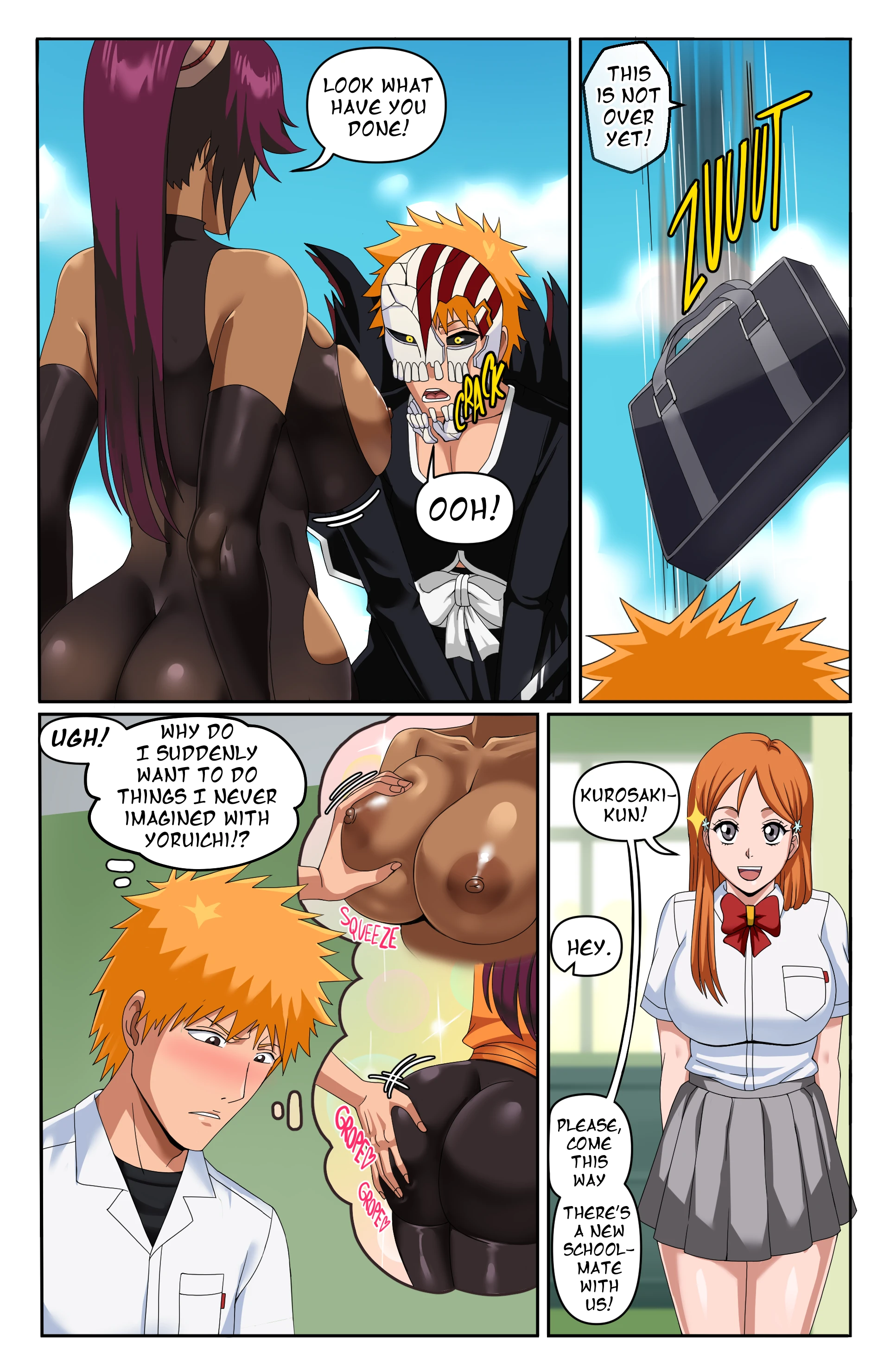 Yoruichi (Ongoing) porn comic picture 4