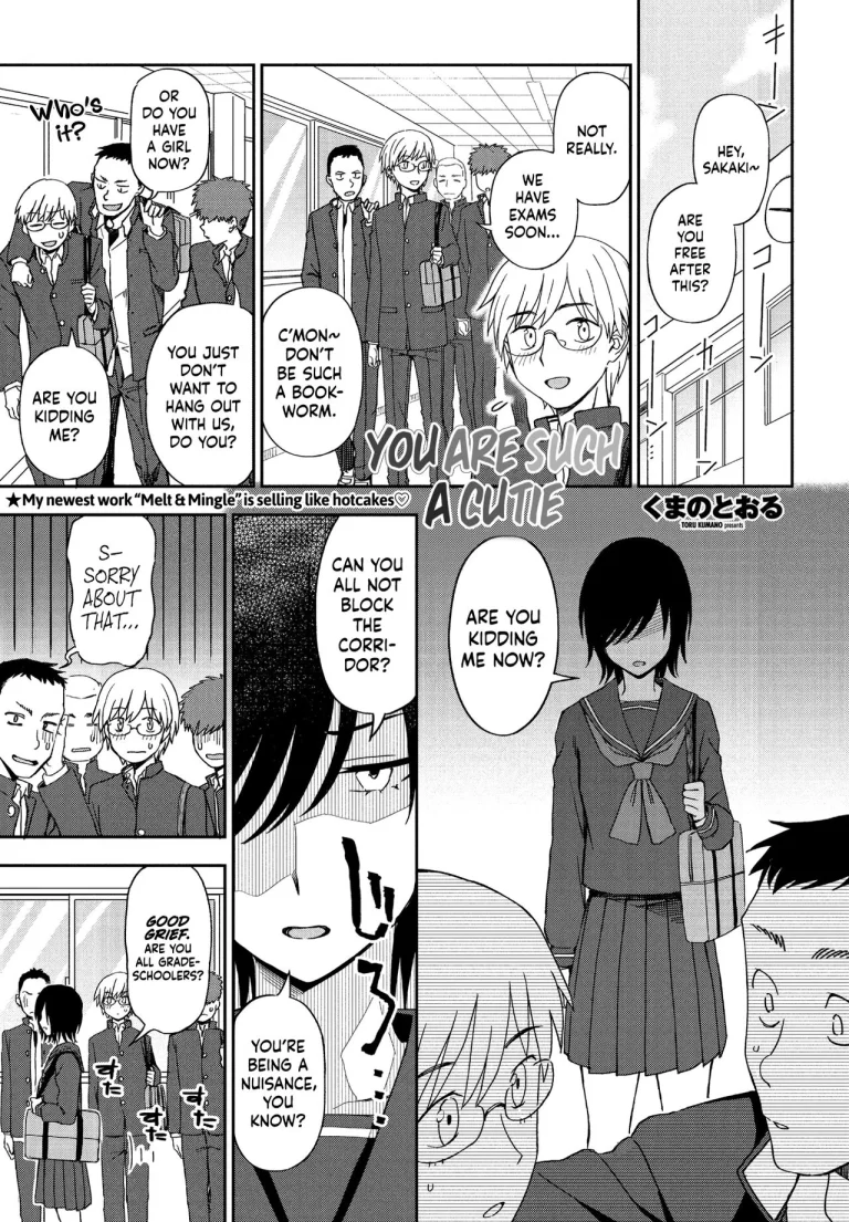 You are such a Cutie porn comic picture 1