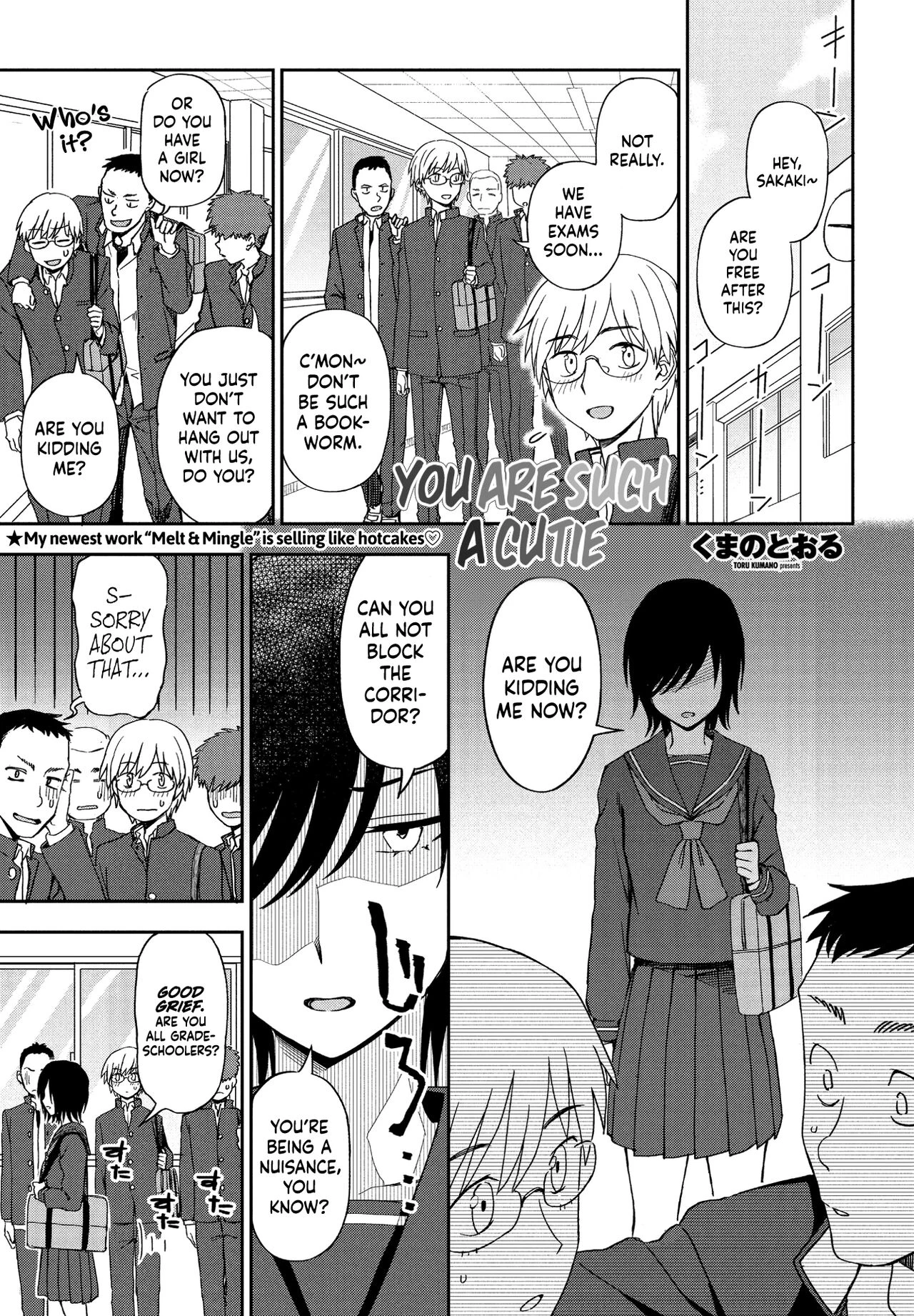 You are such a Cutie porn comic picture 1