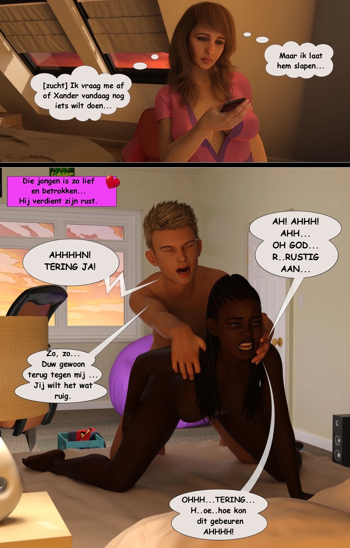 You Kiss Your Mommy With That Mouth [NL] porn comic picture 34
