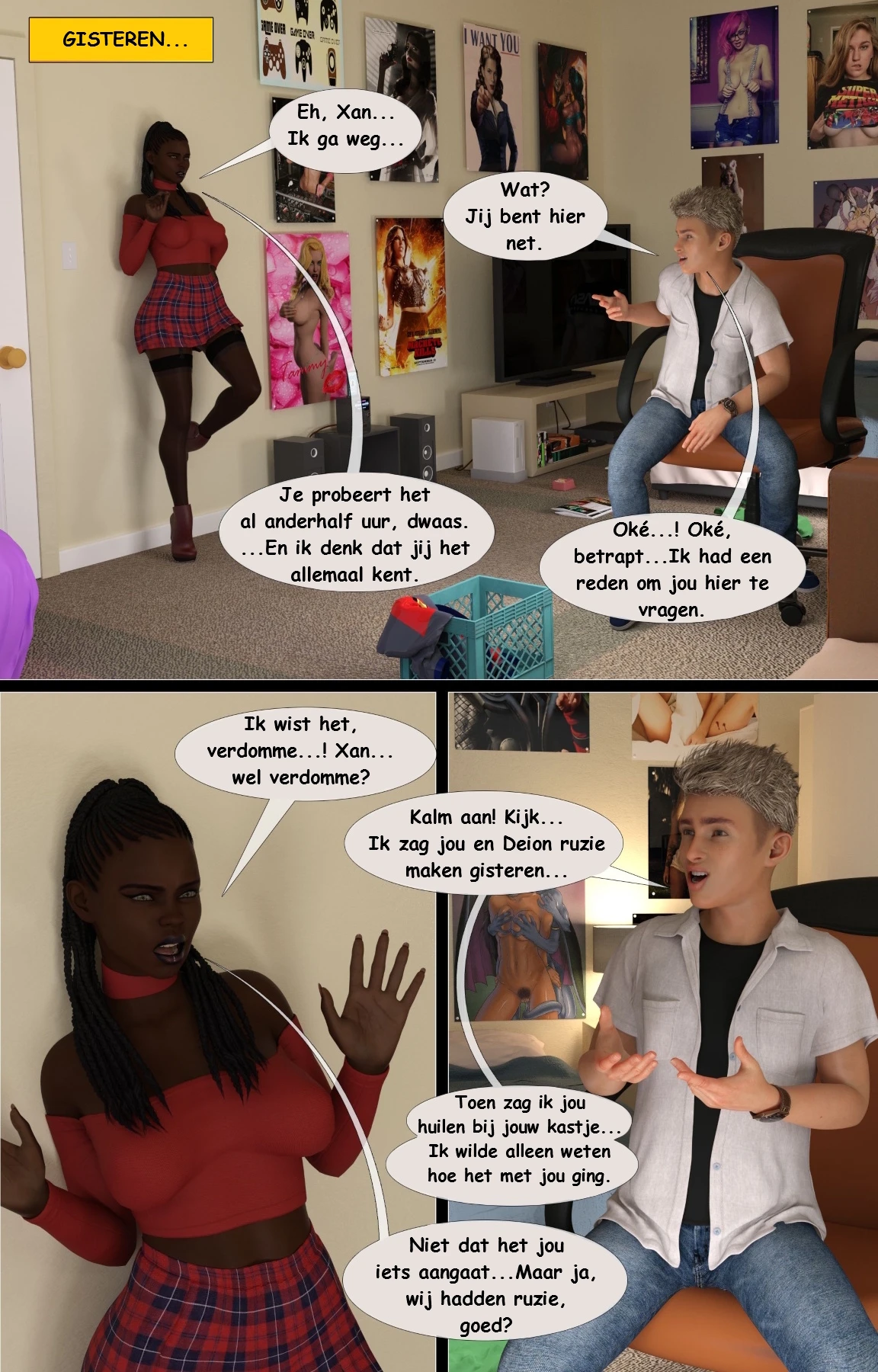 You Kiss Your Mommy With That Mouth [NL] porn comic picture 38