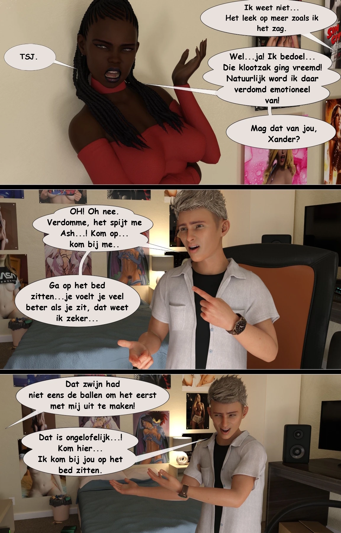 You Kiss Your Mommy With That Mouth [NL] porn comic picture 39