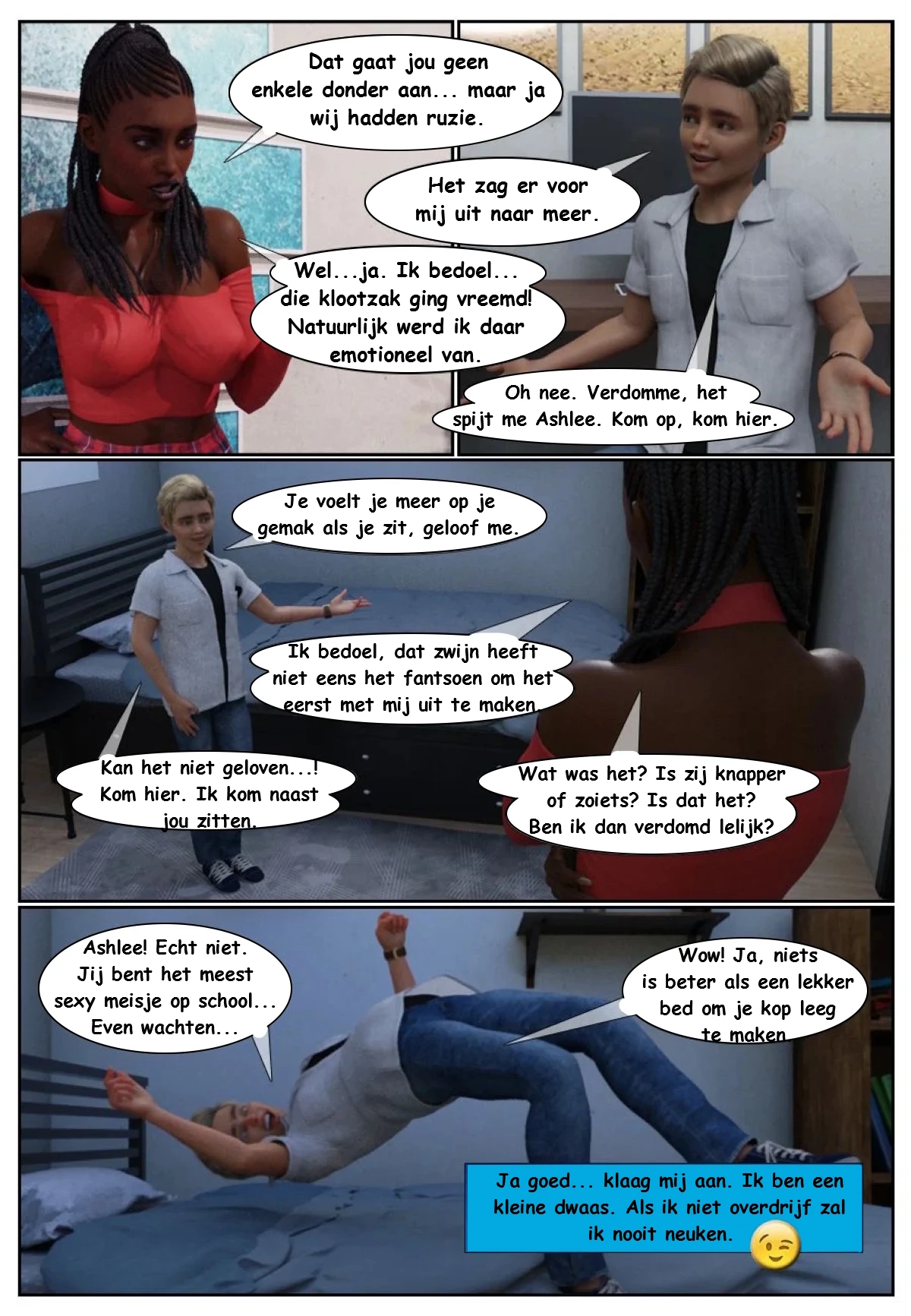 You Kiss Your Mommy With That Mouth [NL] porn comic picture 9