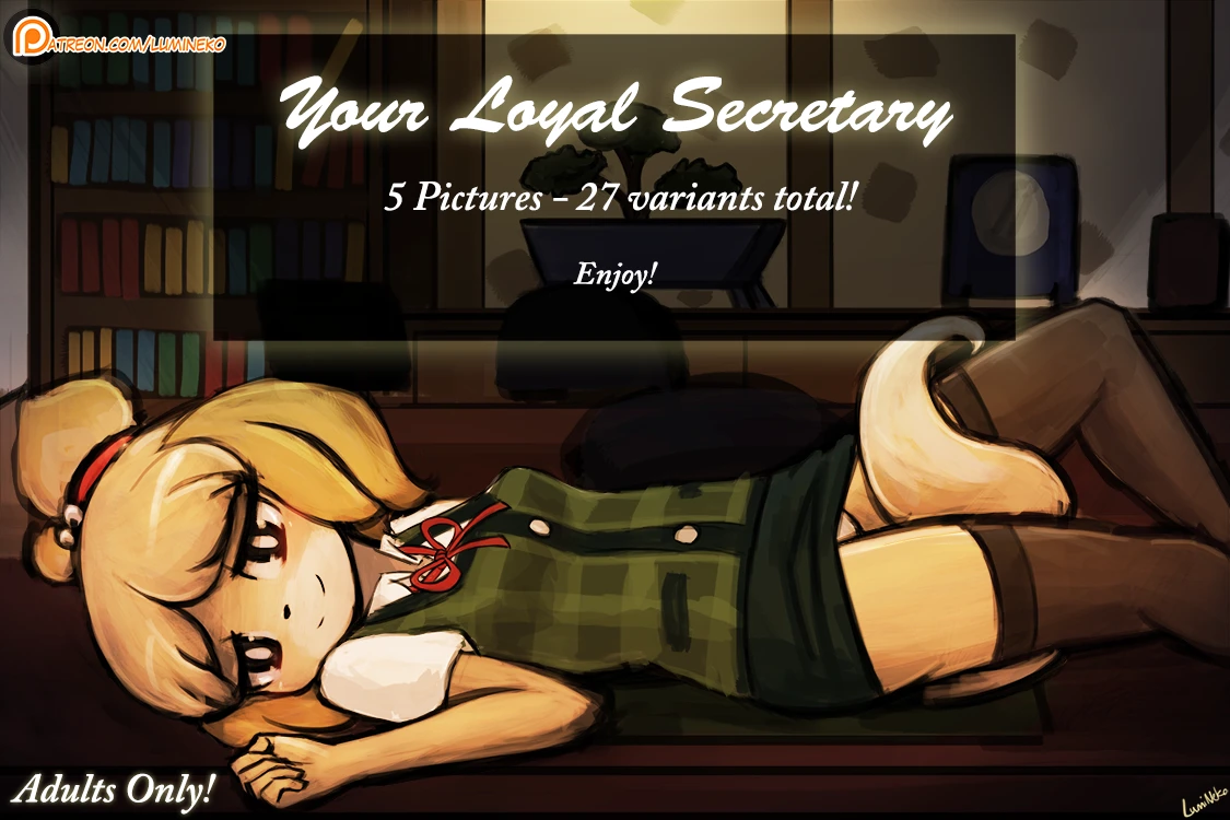 Your Loyal Secretary porn comic picture 1