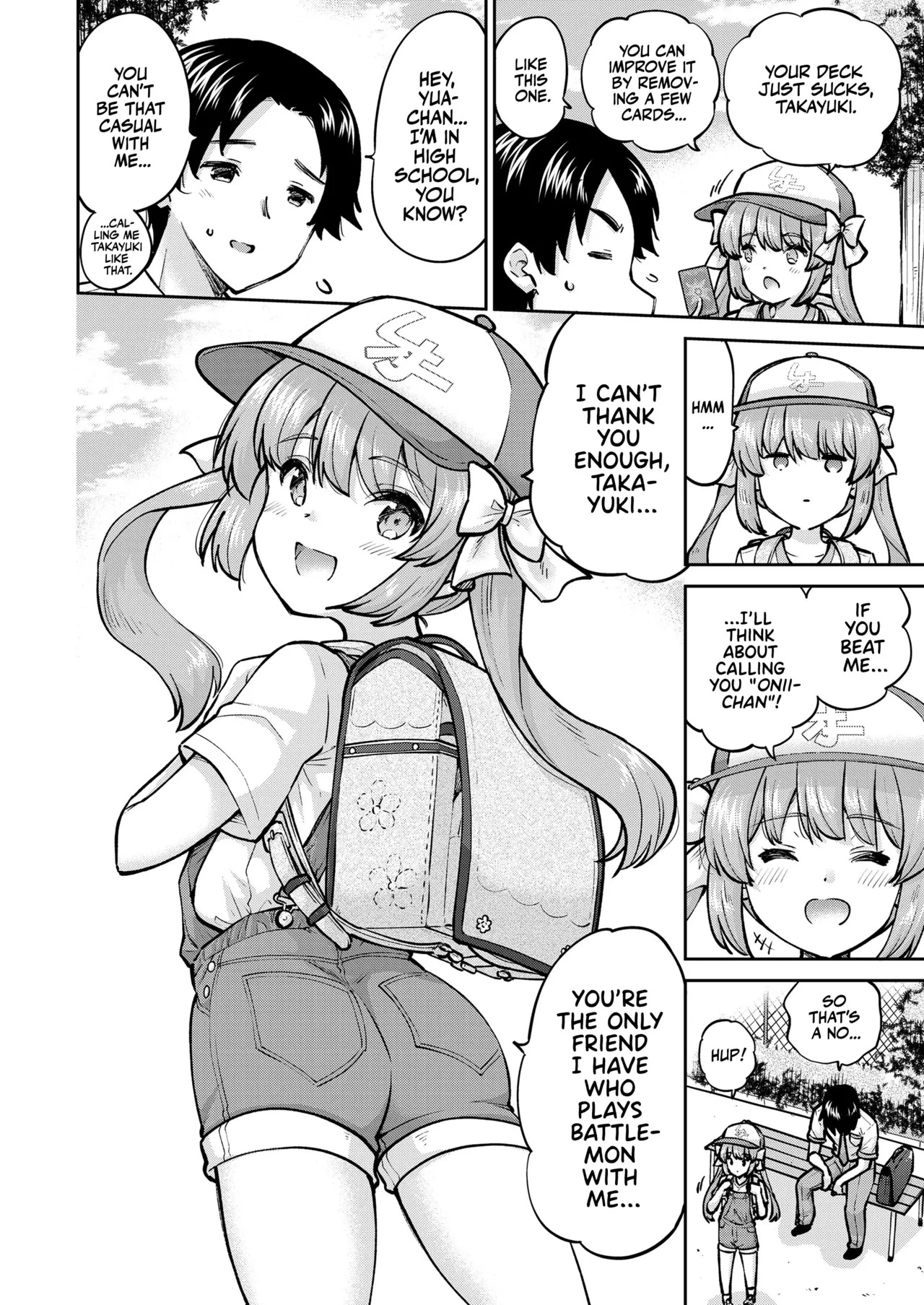 Yua-chan and I porn comic picture 2