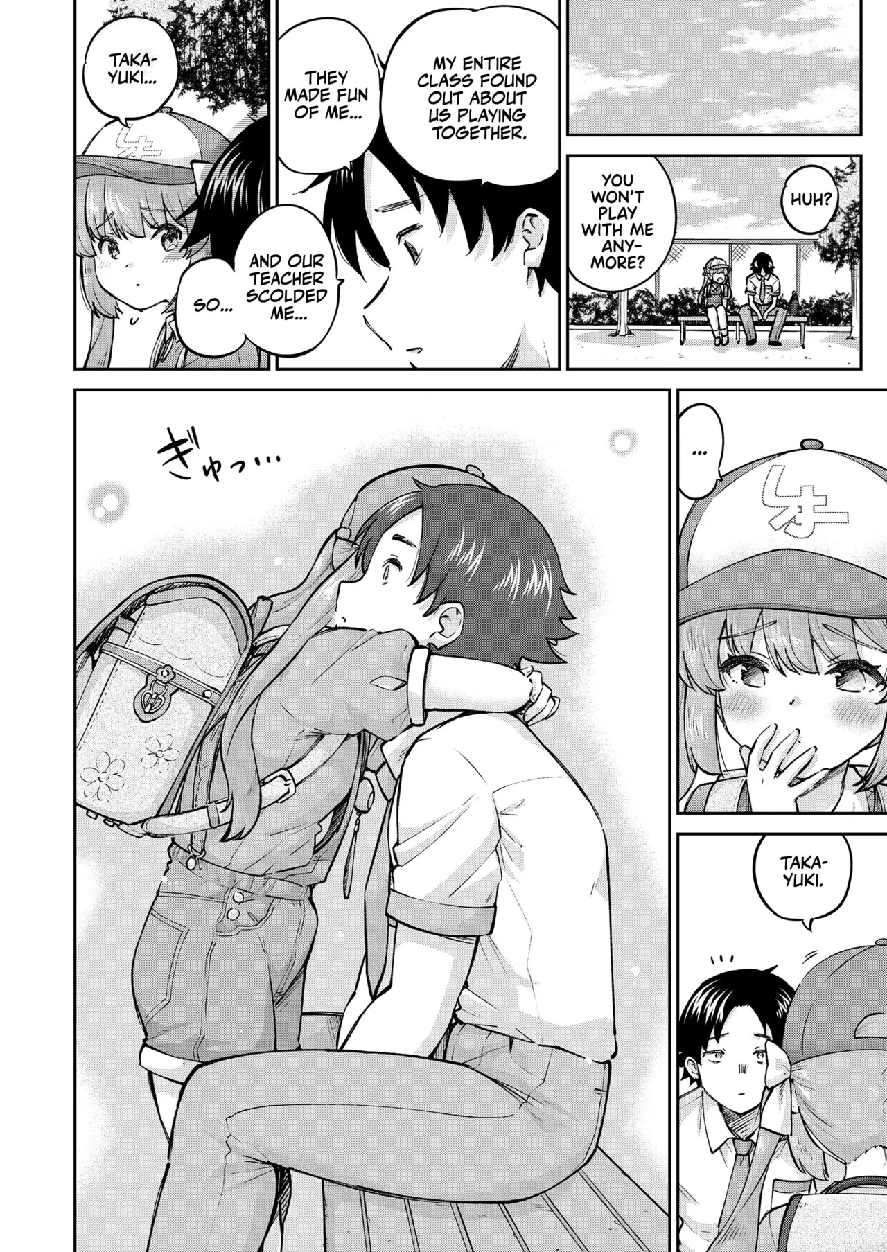 Yua-chan and I porn comic picture 4