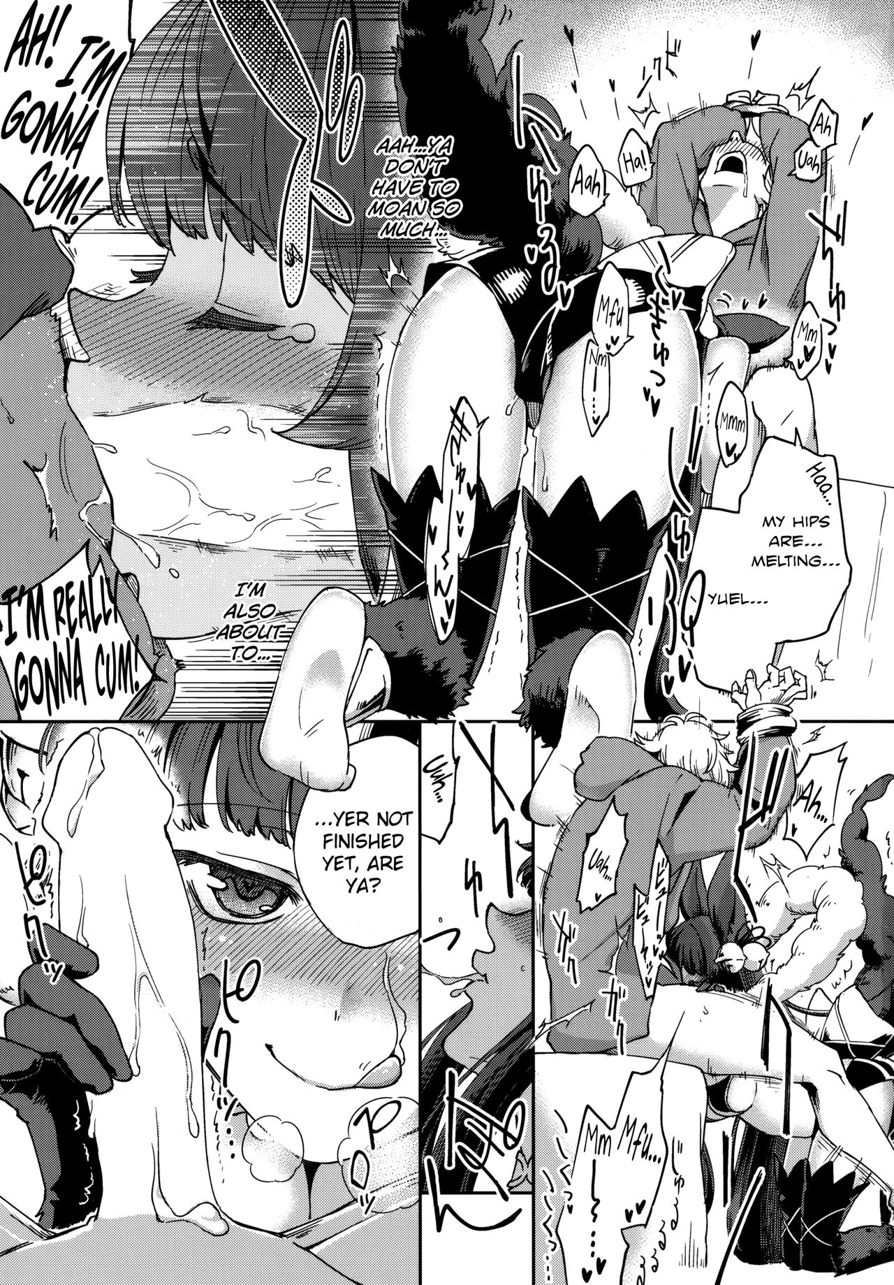 Yuel no Heart ni Hi o Tsukete porn comic picture 8