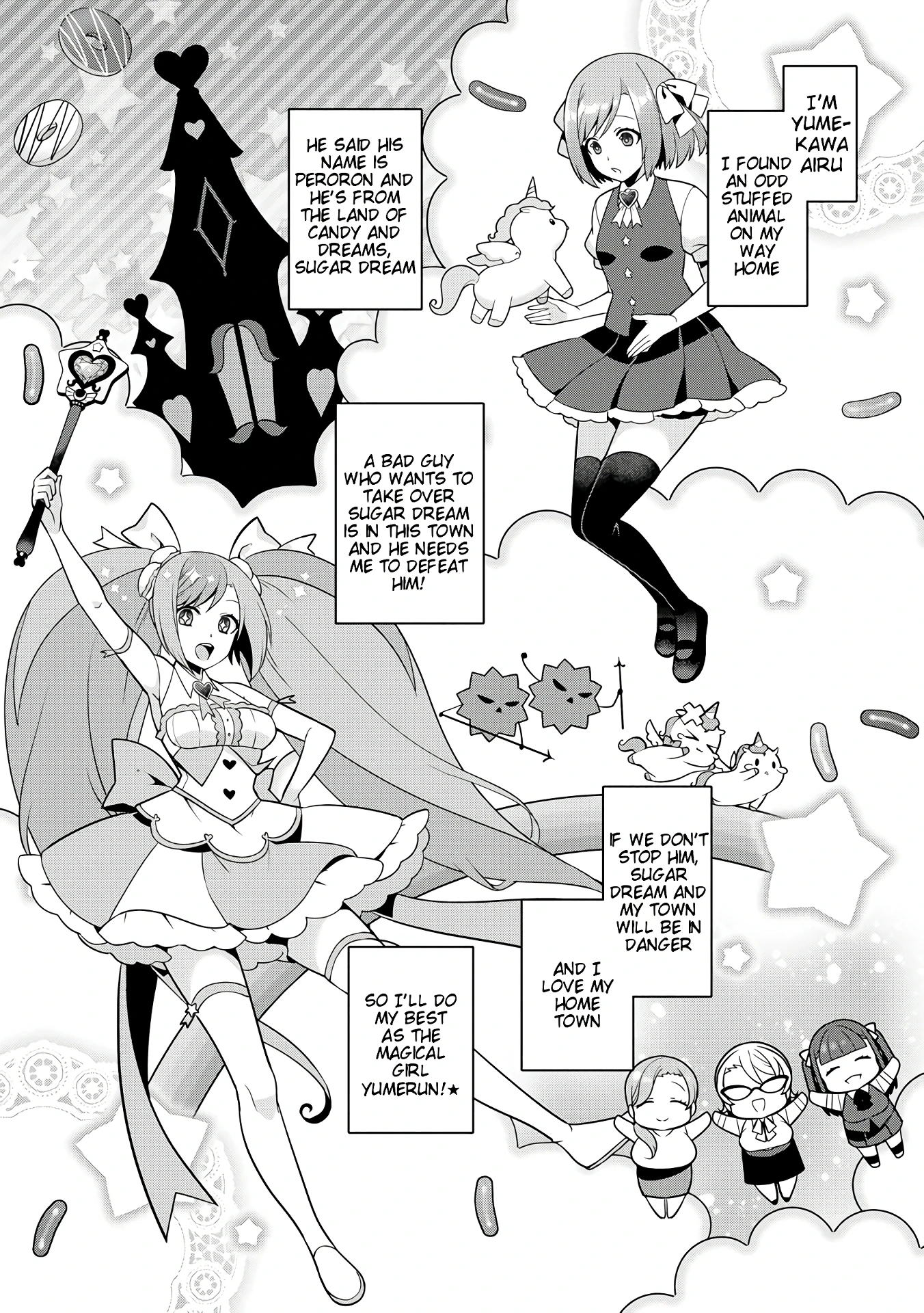 Yumekawa Mahou Shoujo Yumerun 1 porn comic picture 2