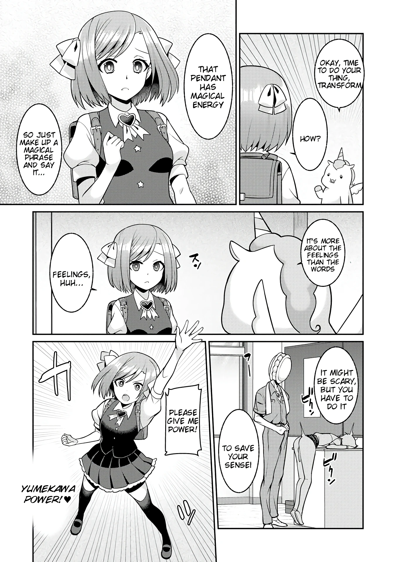 Yumekawa Mahou Shoujo Yumerun 1 porn comic picture 7