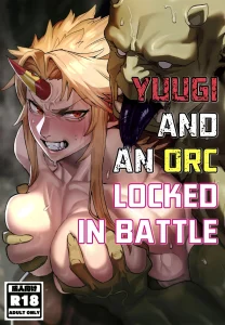 Yuugi and an Orc Locked in Battle porn comic picture 1
