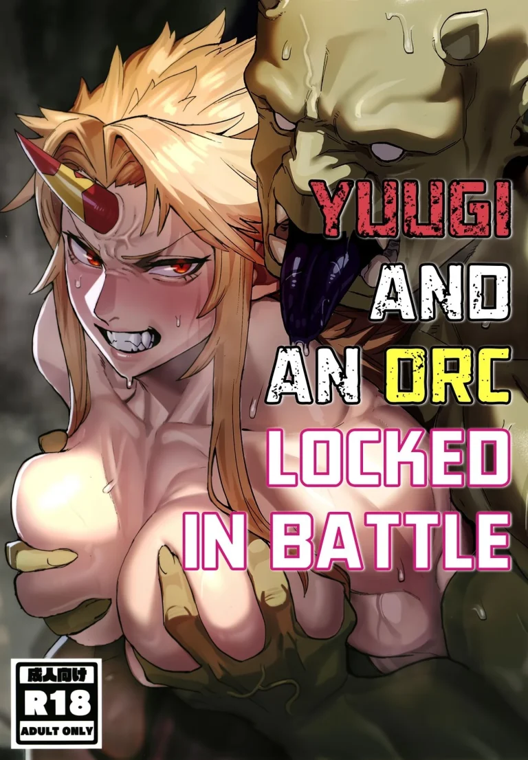 Yuugi and an Orc Locked in Battle porn comic picture 1