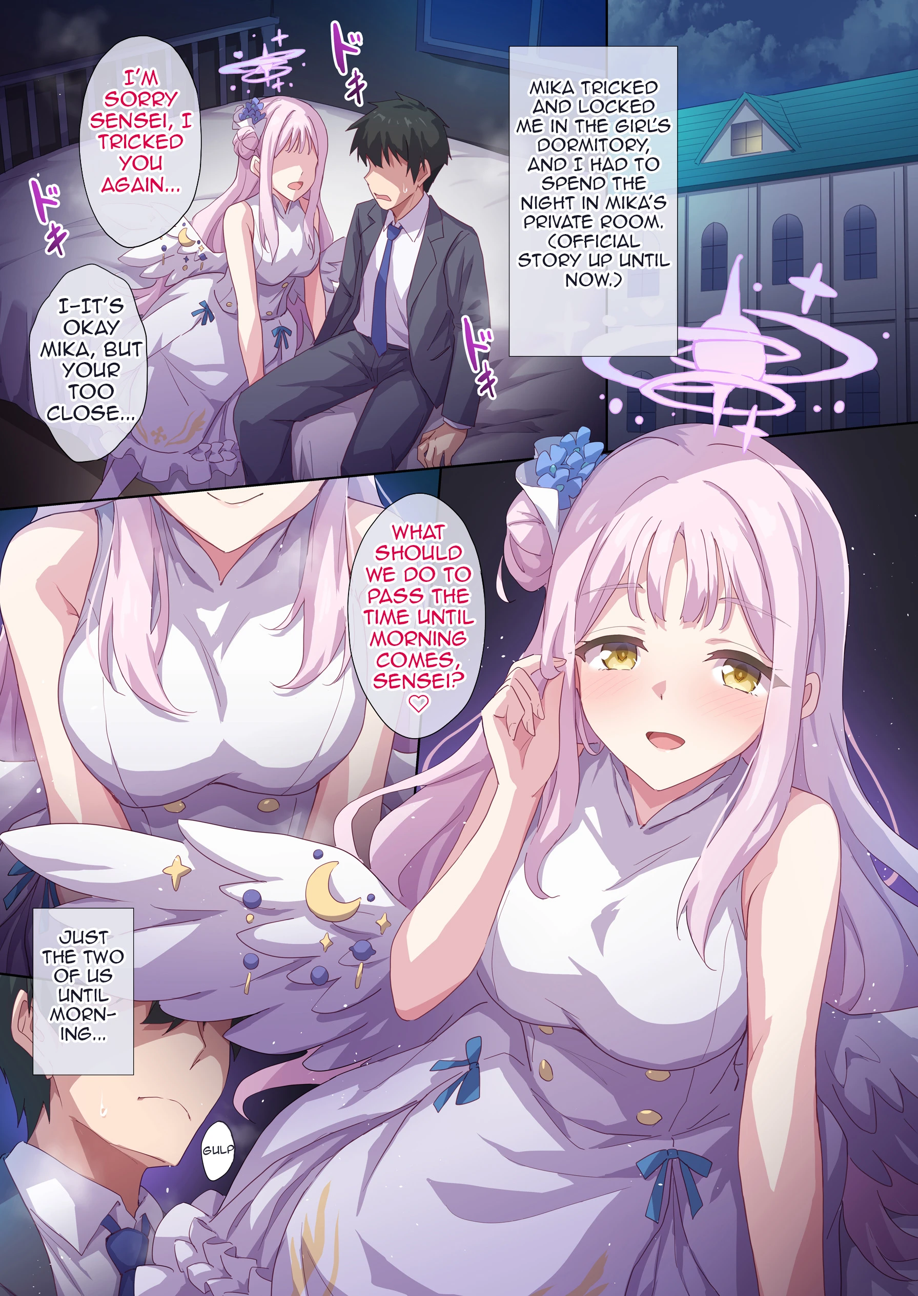 Yuuka to Noa ni Shiboritorareru! porn comic picture 22