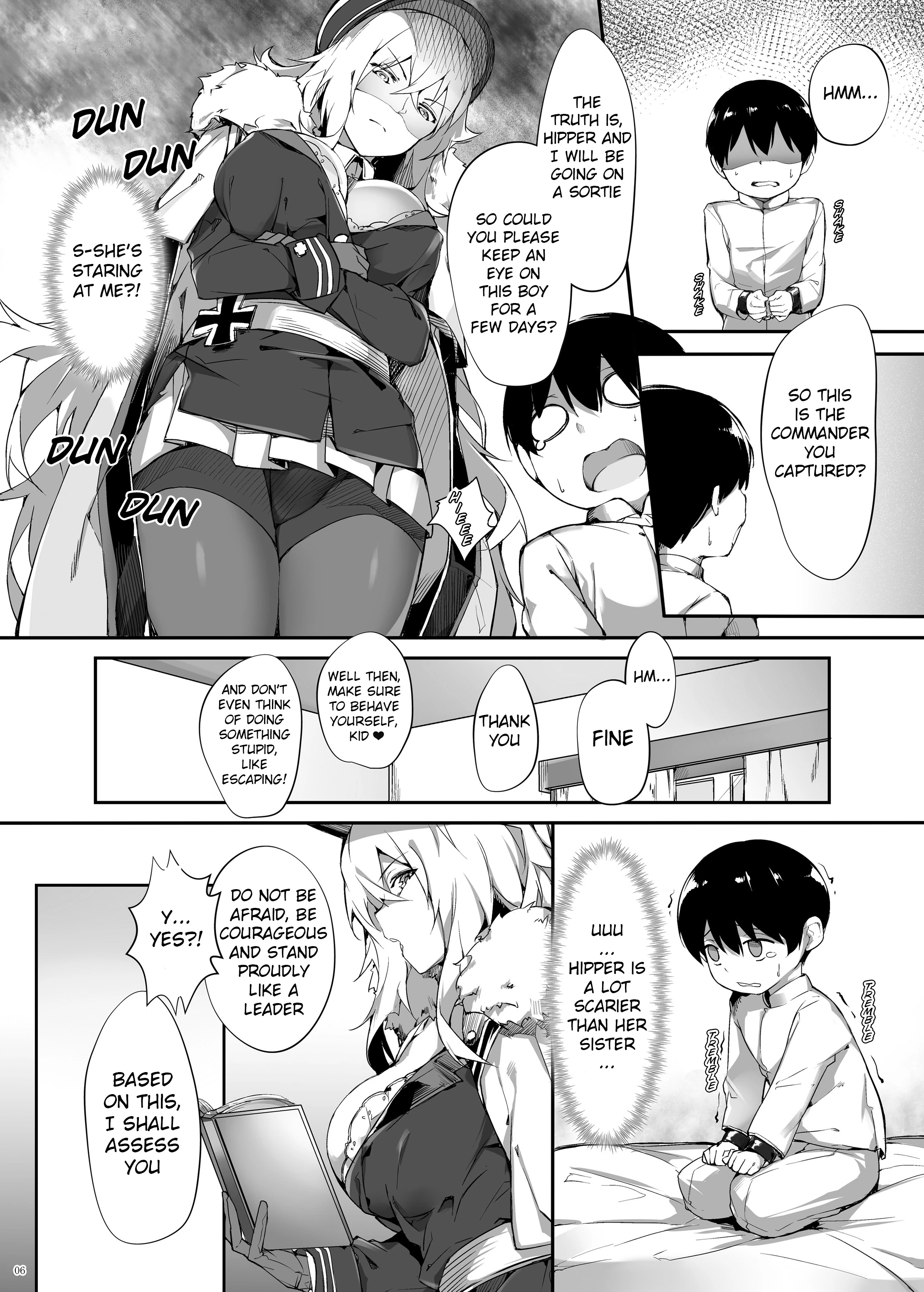 Zeppelin's Lewd Shota Babysitting porn comic picture 3