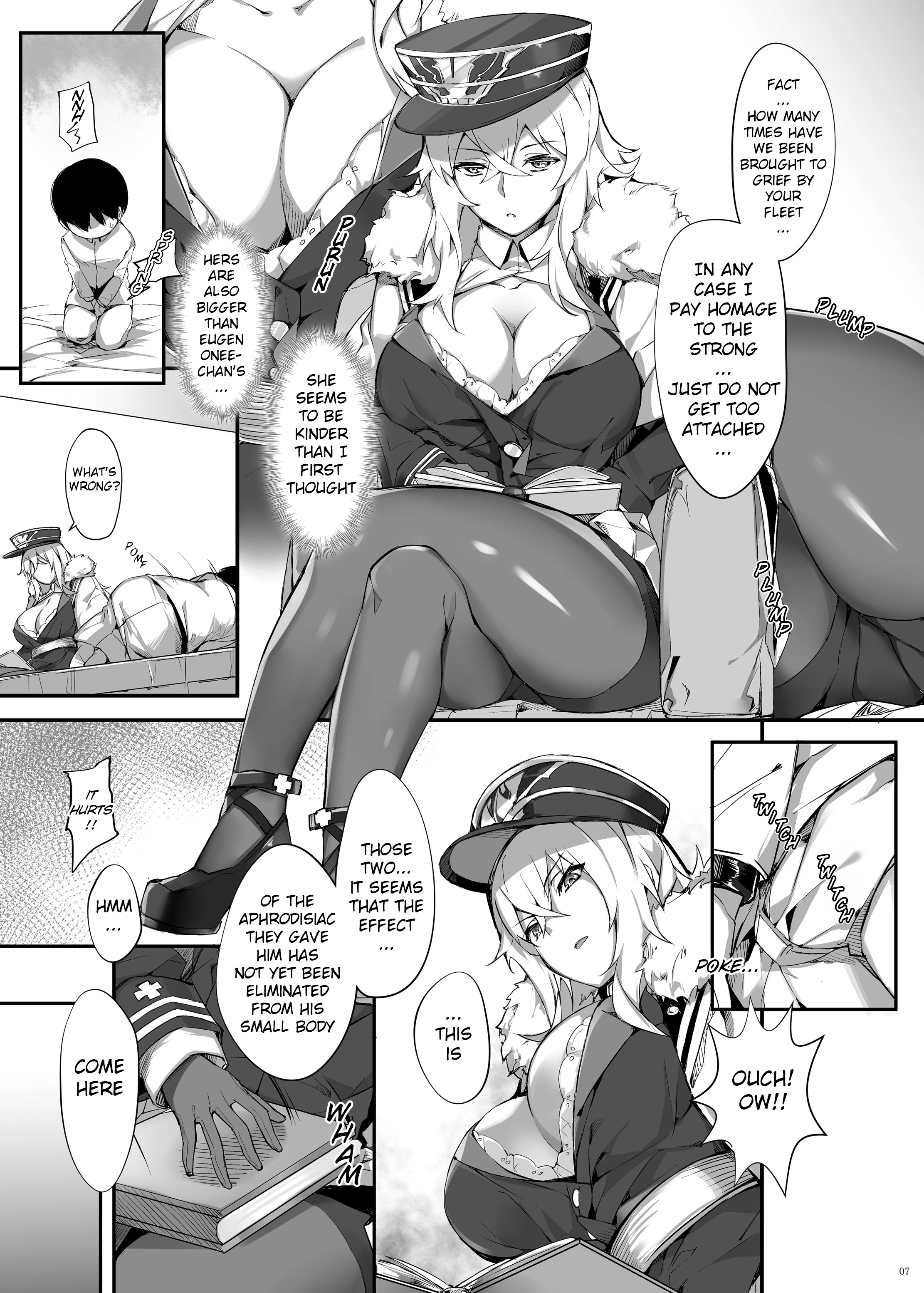 Zeppelin's Lewd Shota Babysitting porn comic picture 4