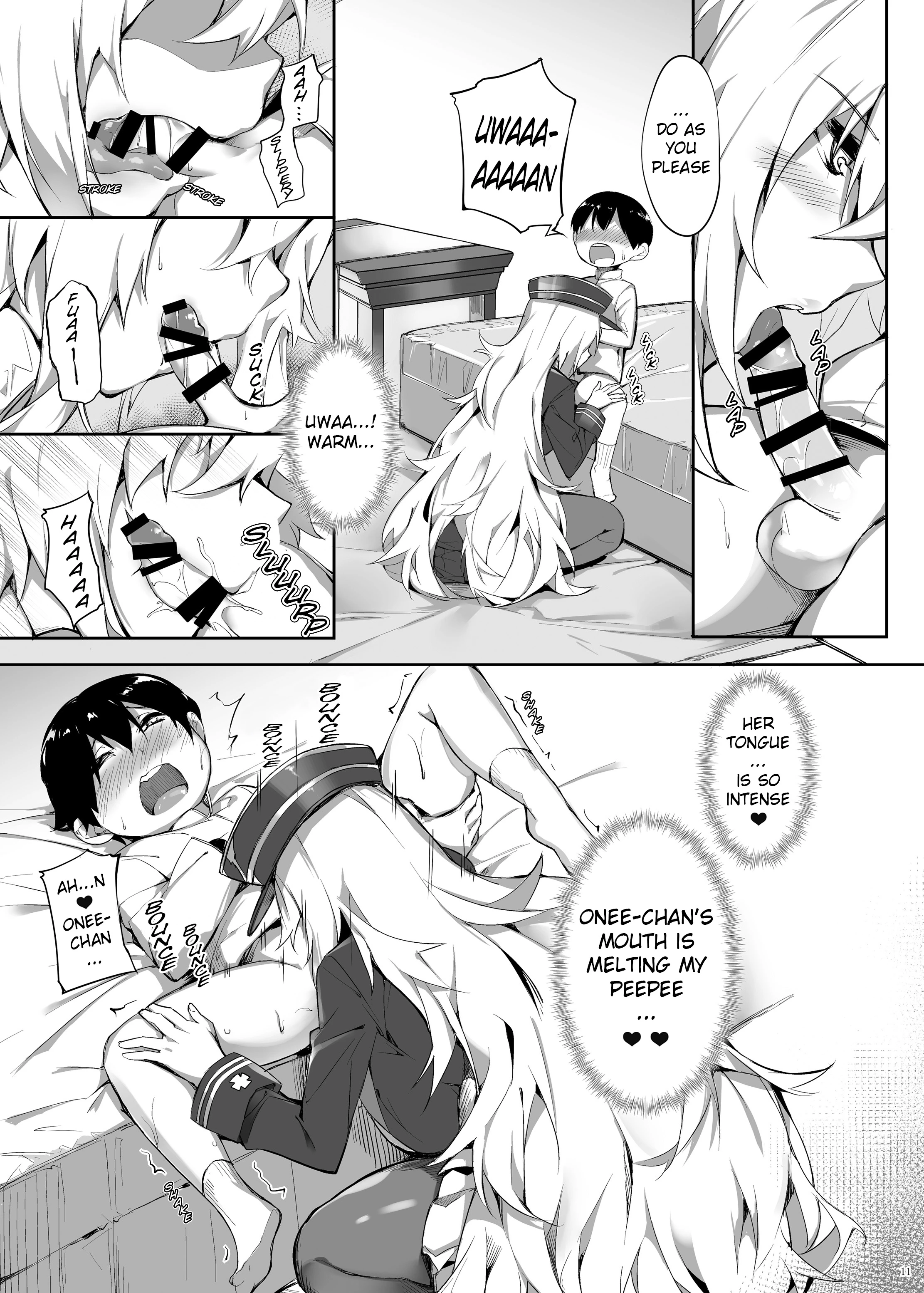Zeppelin's Lewd Shota Babysitting porn comic picture 8