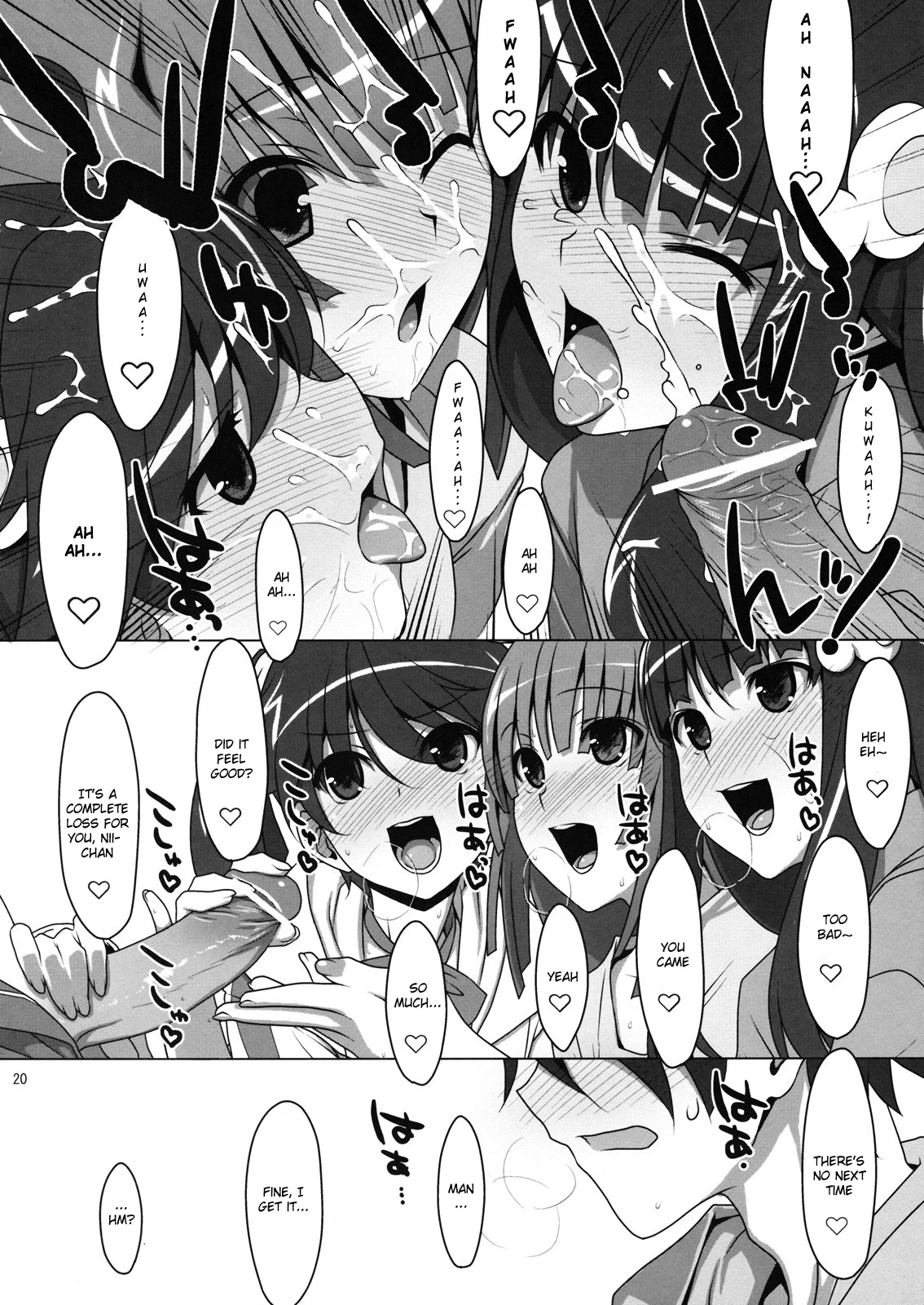 Zutto! Fire Sisters porn comic picture 17