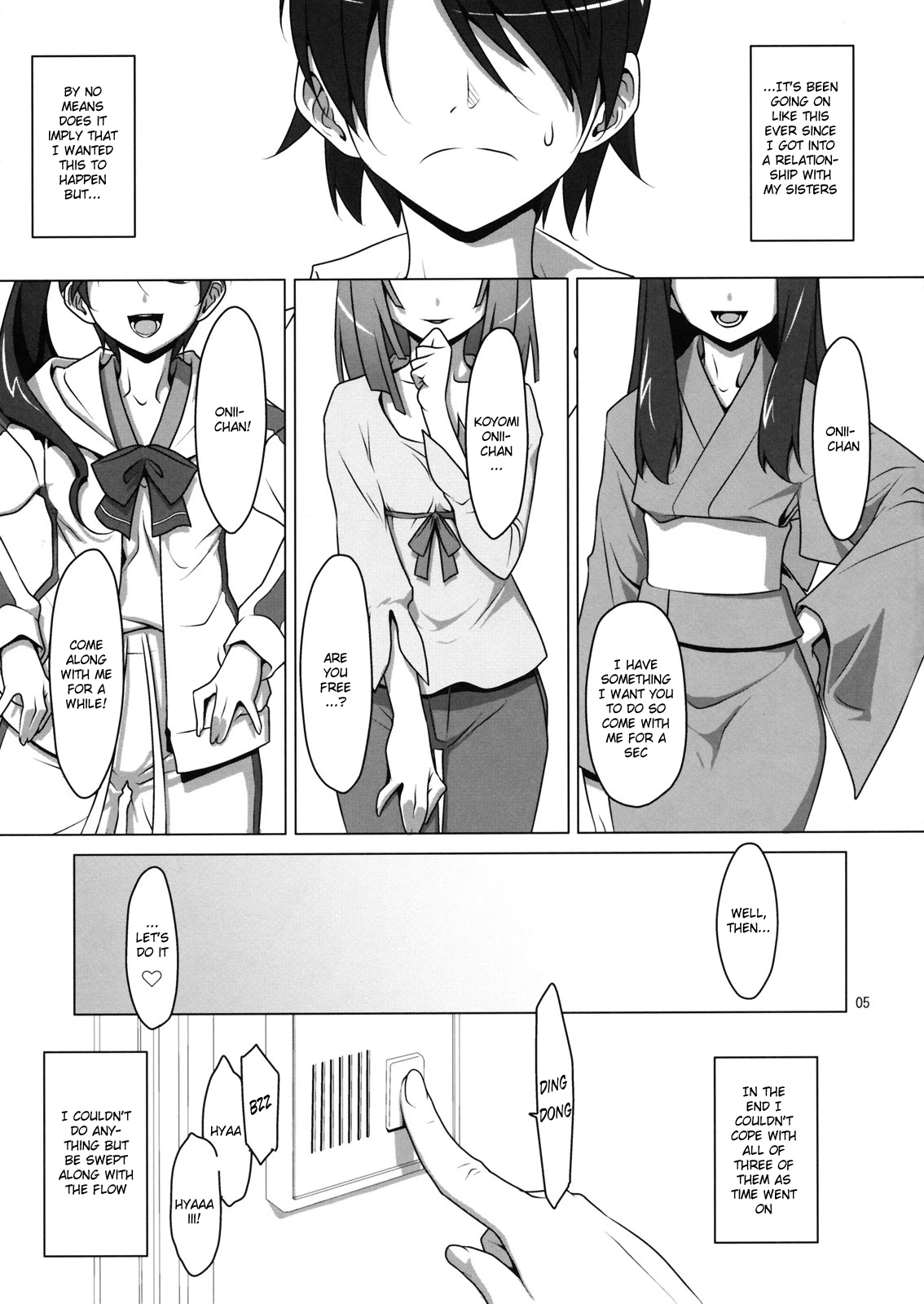 Zutto! Fire Sisters porn comic picture 2