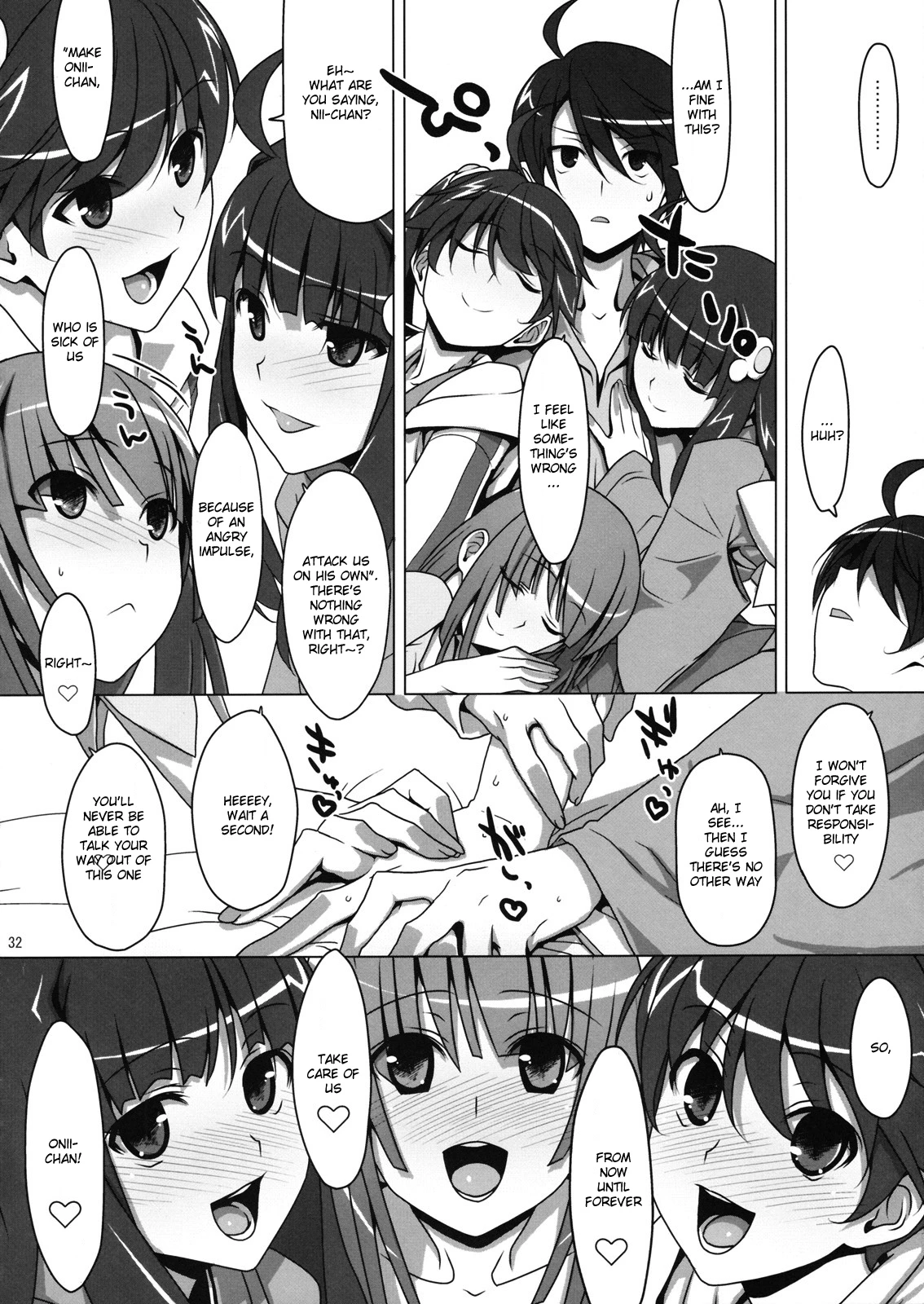 Zutto! Fire Sisters porn comic picture 29