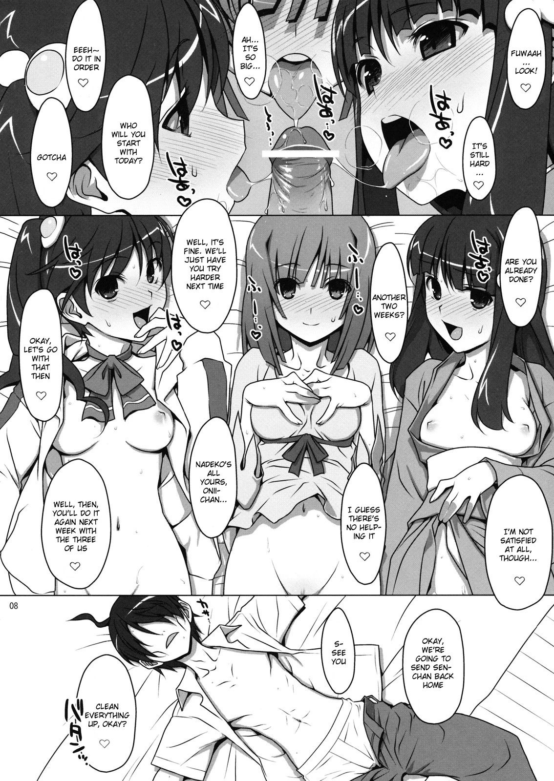 Zutto! Fire Sisters porn comic picture 5