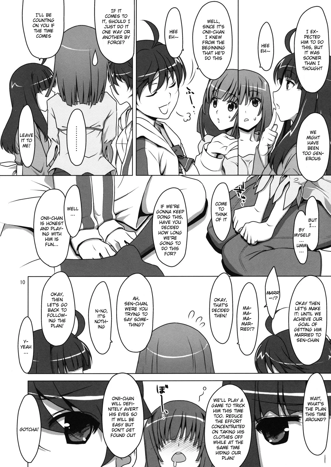 Zutto! Fire Sisters porn comic picture 7