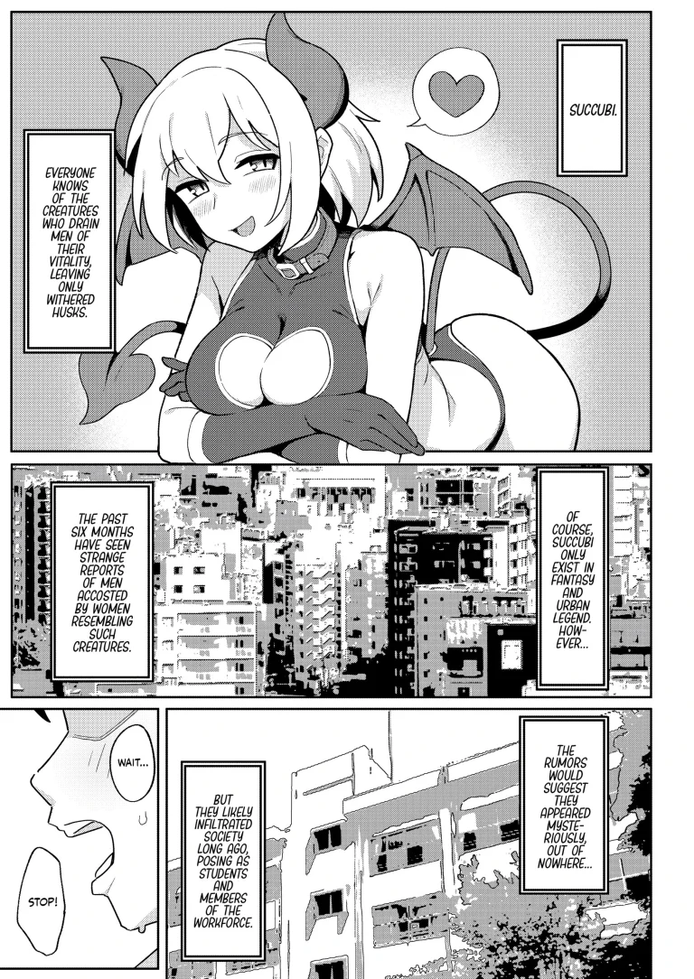 A Book About Some Bratty Little Succubi Wringing You Dry porn comic picture 2