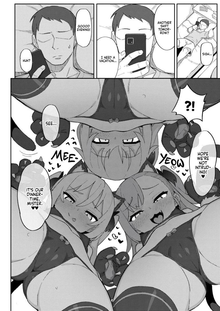 A Book About Some Bratty Little Succubi Wringing You Dry porn comic picture 23