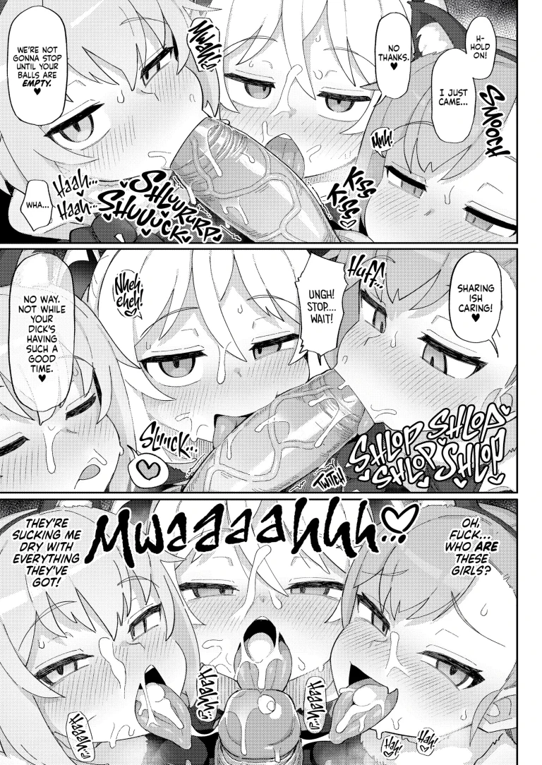 A Book About Some Bratty Little Succubi Wringing You Dry porn comic picture 26