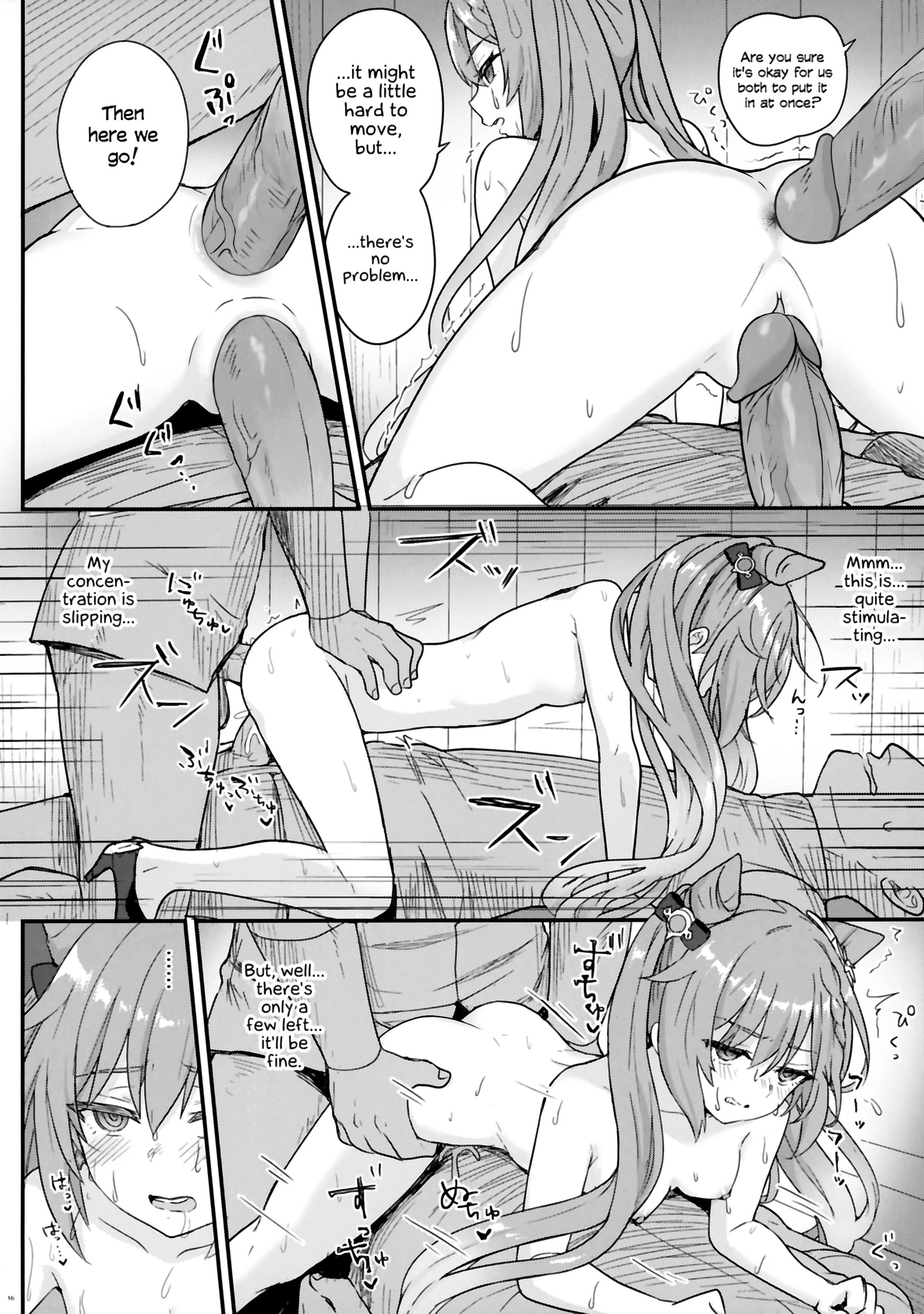 A book in which Keqing-chan efficiently works her subordinates porn comic picture 17
