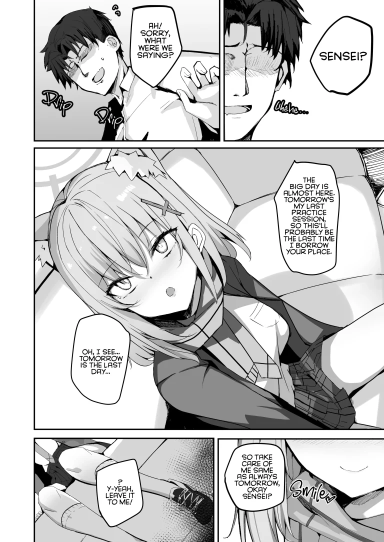 A Book Where I End Up Fucking Shiroko porn comic picture 8