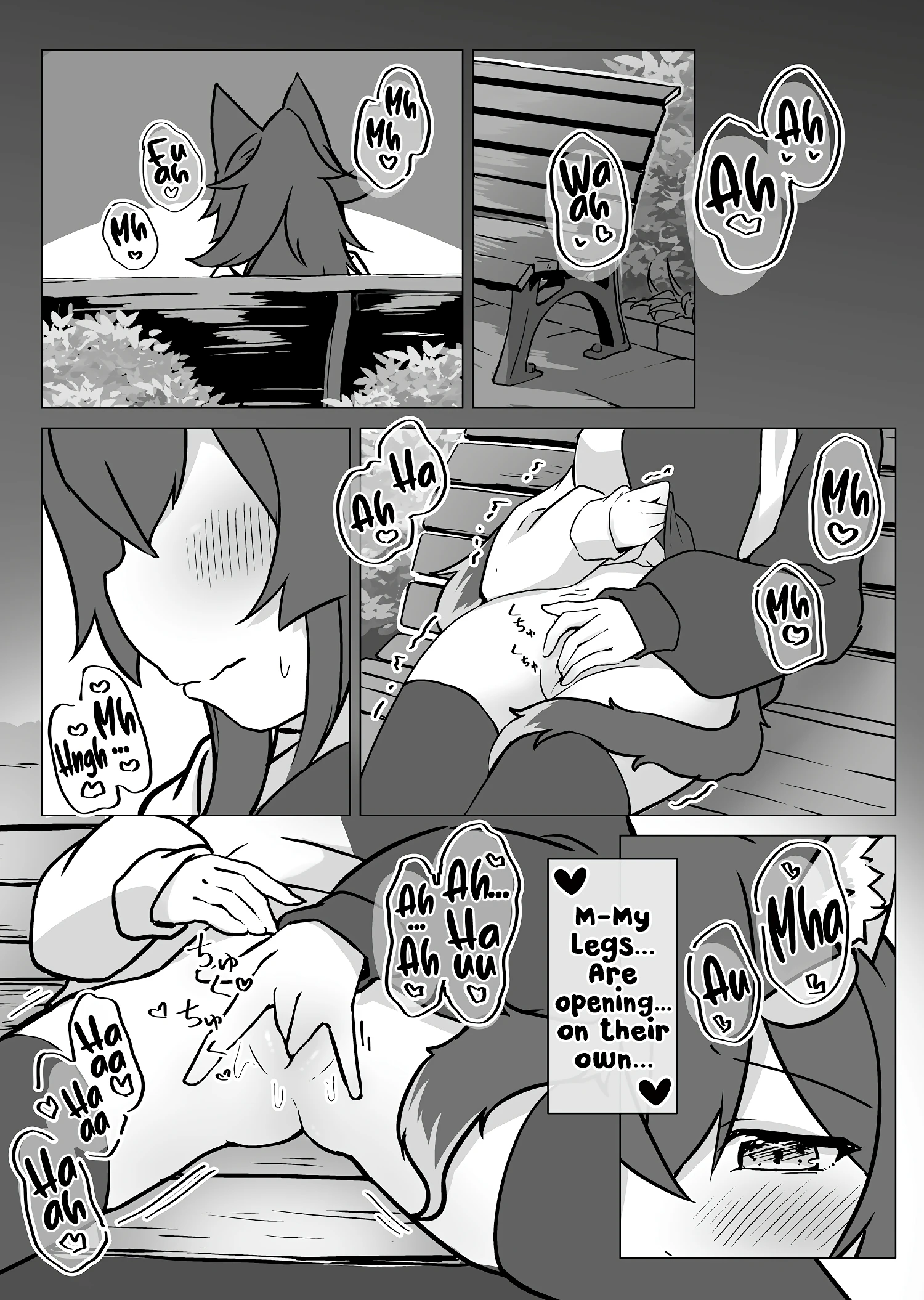 A Book Where Miosha Gets Naked Outside porn comic picture 11