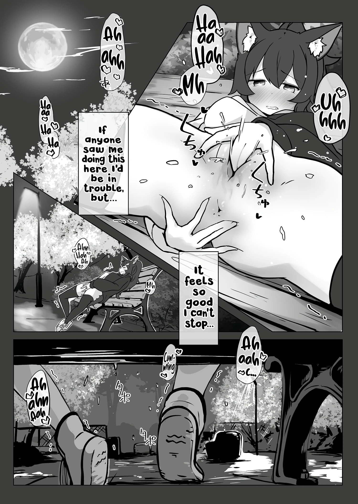 A Book Where Miosha Gets Naked Outside porn comic picture 12