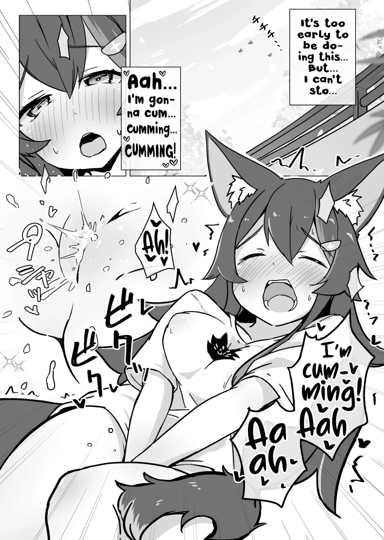 A Book Where Miosha Gets Naked Outside porn comic picture 7