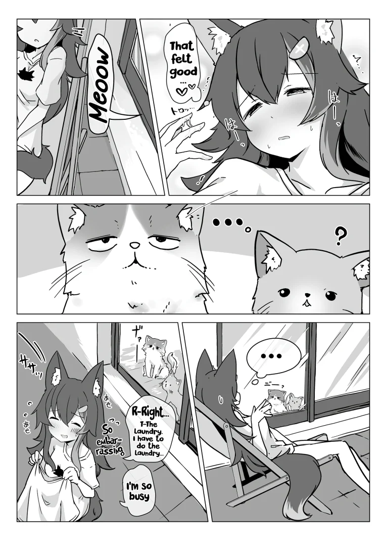 A Book Where Miosha Gets Naked Outside porn comic picture 8