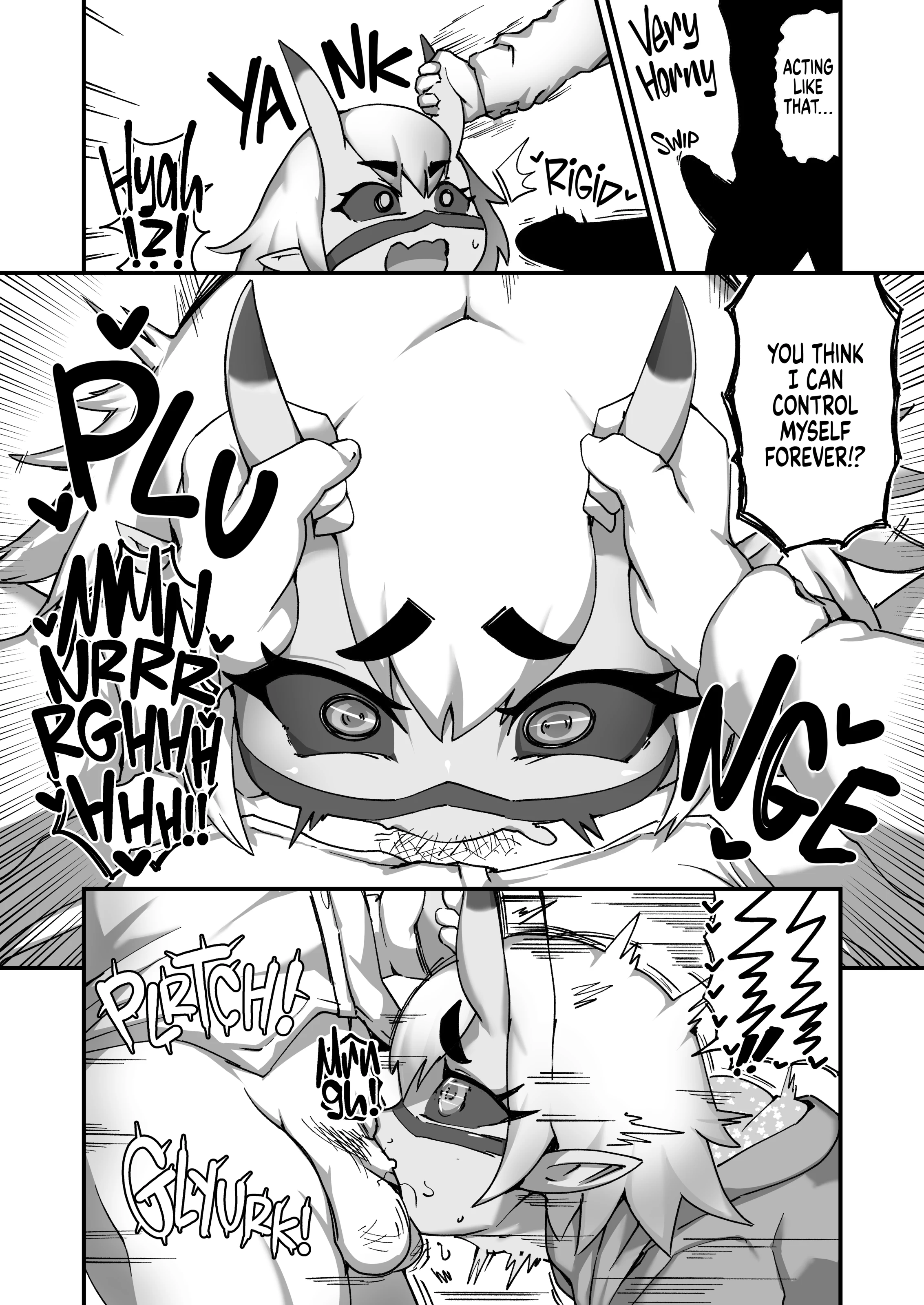 A Bratty Little Demon and Her Cherryboy Teacher porn comic picture 12
