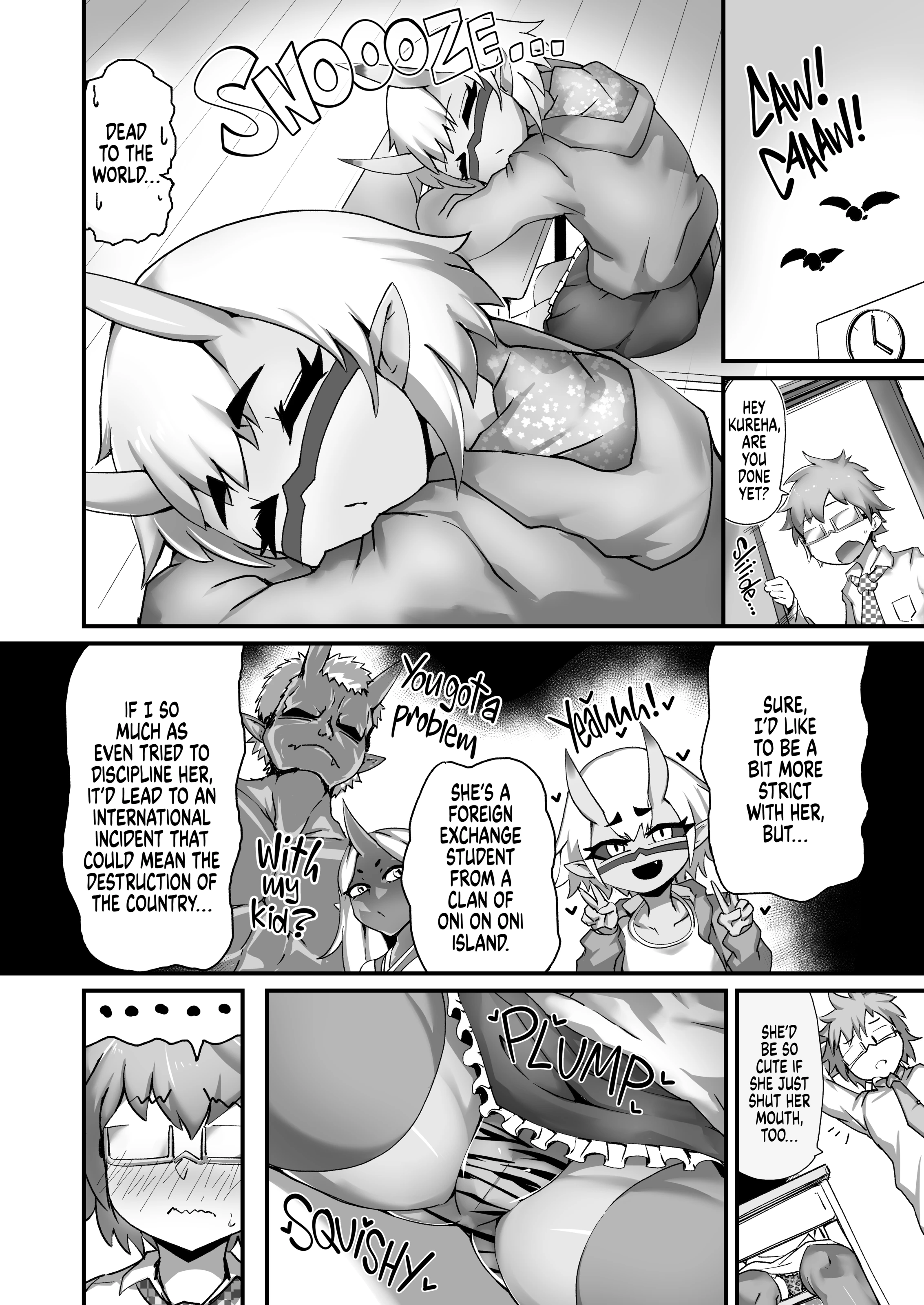 A Bratty Little Demon and Her Cherryboy Teacher porn comic picture 3