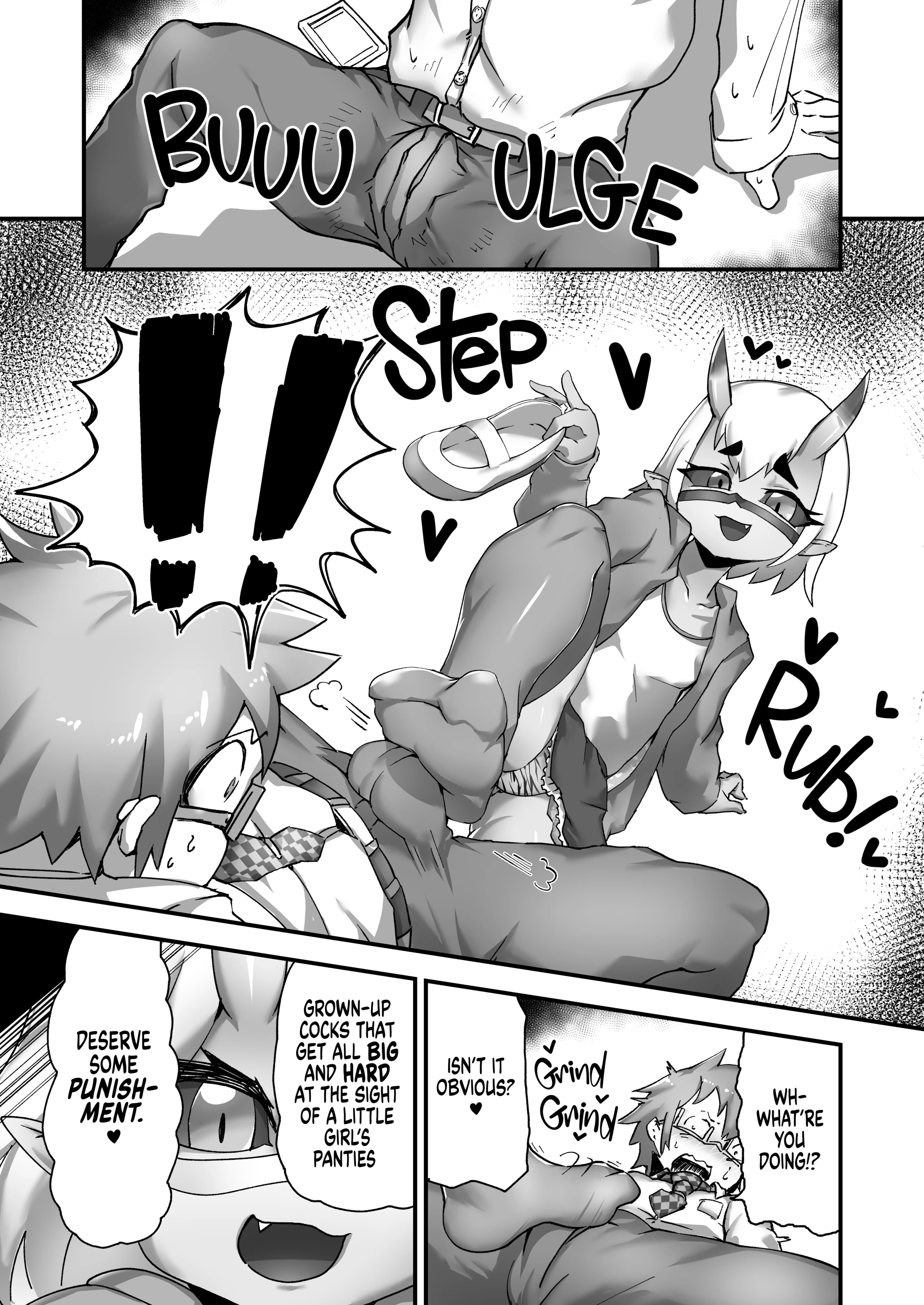 A Bratty Little Demon and Her Cherryboy Teacher porn comic picture 6