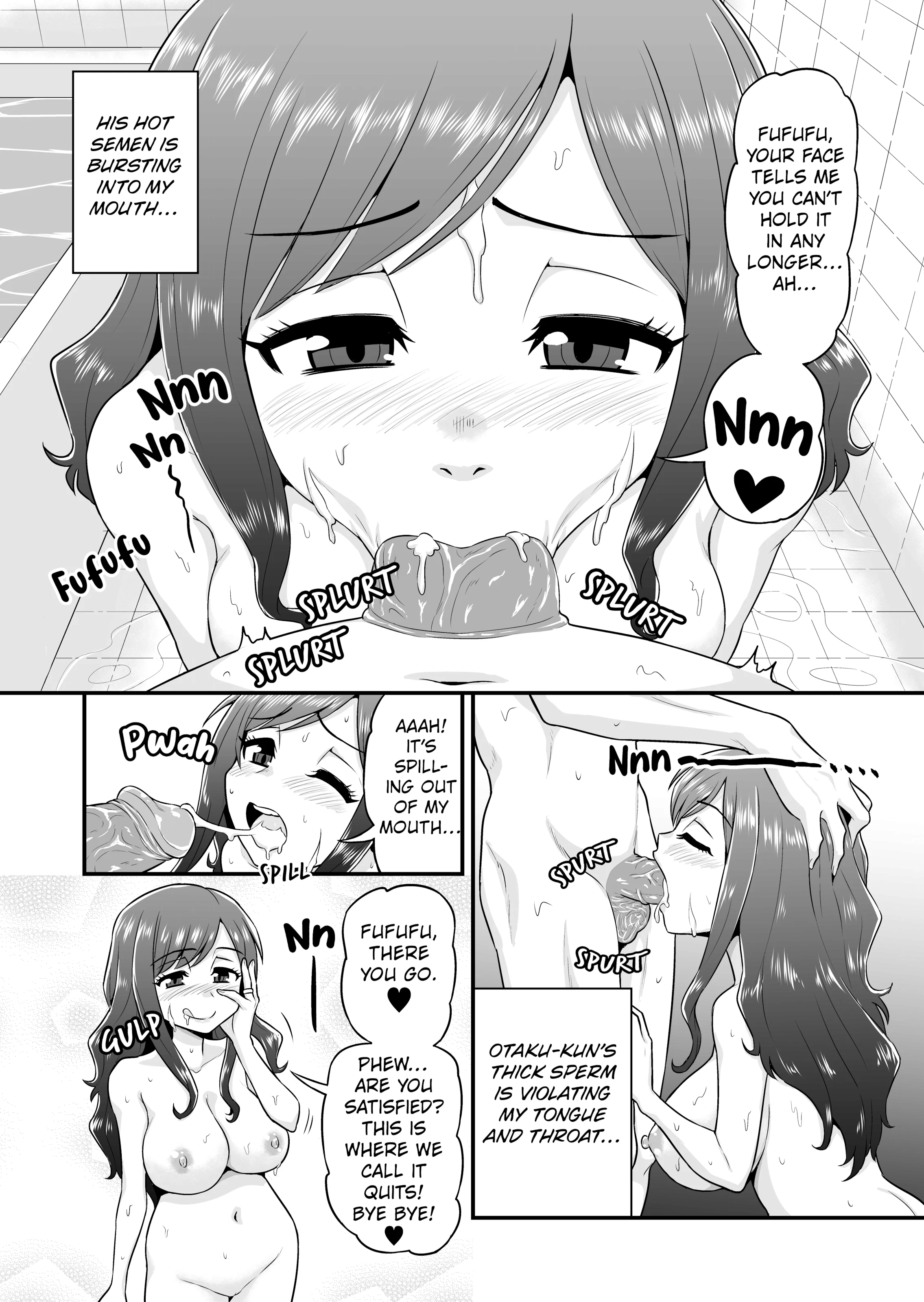 A Cheating Housewife's Raw Creampie porn comic picture 13