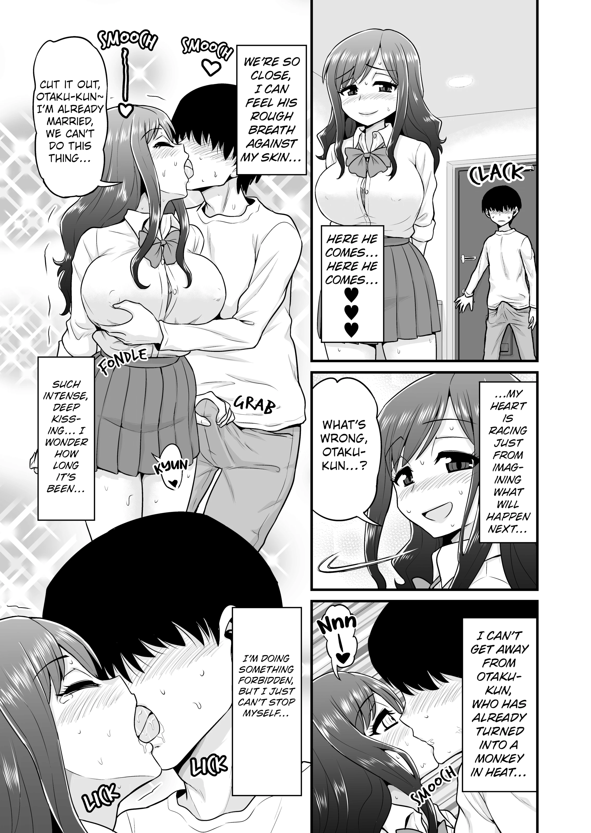 A Cheating Housewife's Raw Creampie porn comic picture 16
