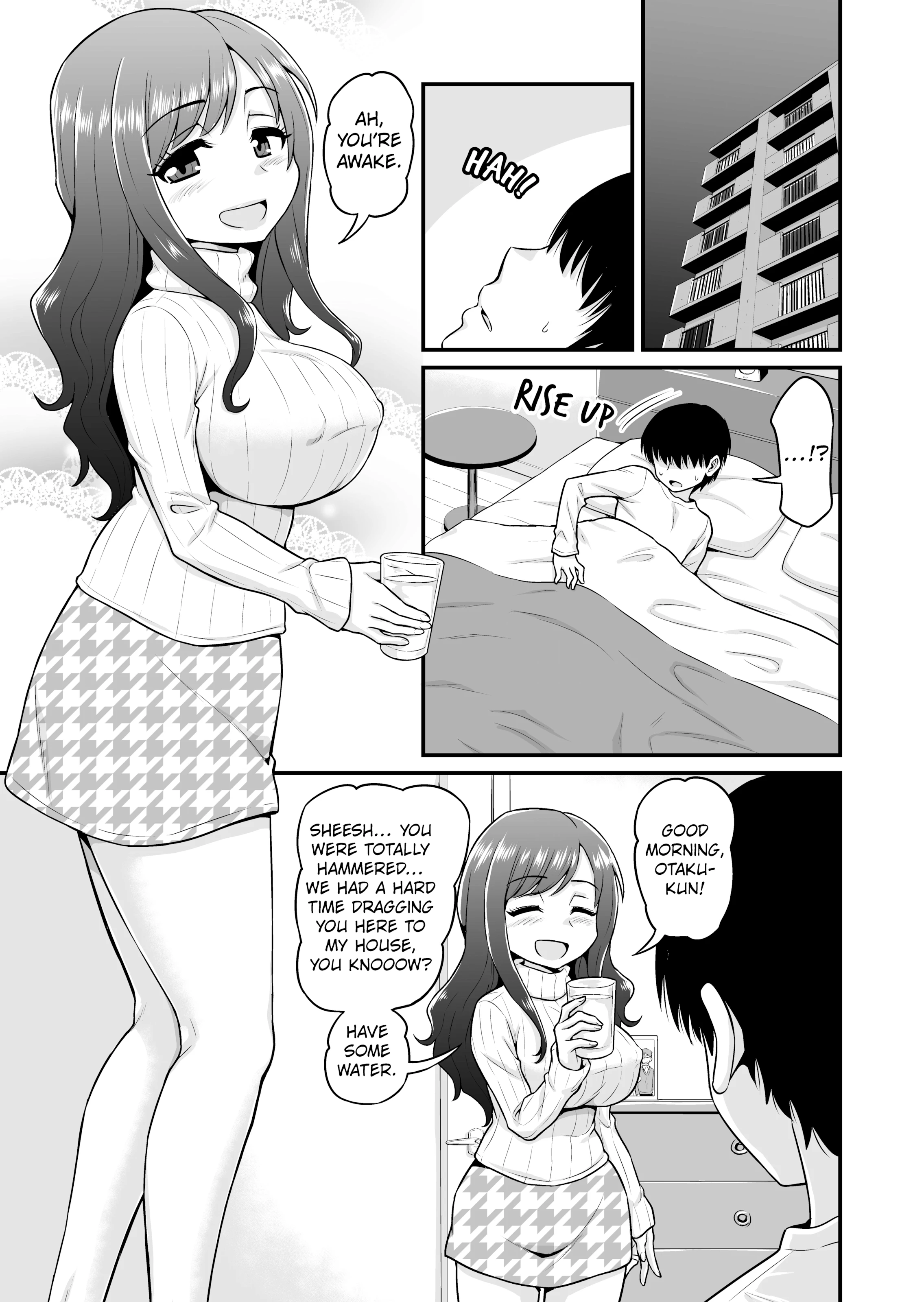 A Cheating Housewife's Raw Creampie porn comic picture 4